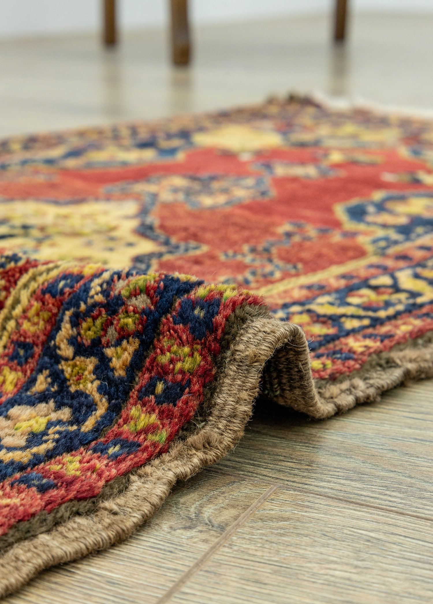 Konya, Taşpınar Antique Small Rug 55x132 cm