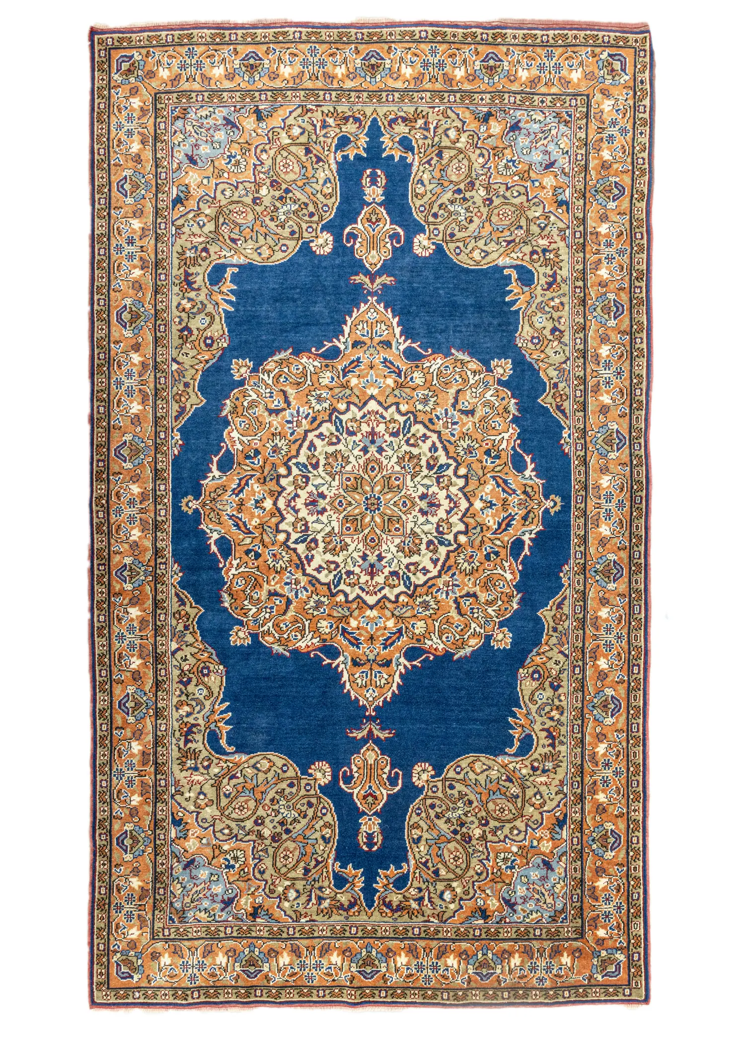 Beyreli Medallion Designed Handwoven Rug 169x290 cm