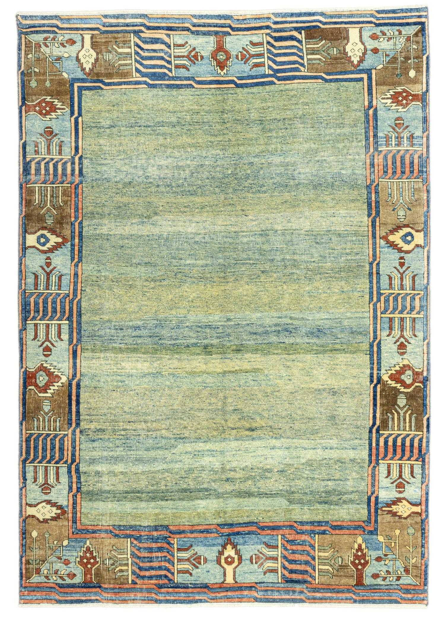 Eflin El Dokuma Abrajlı Azeri Halı 170x244 cm