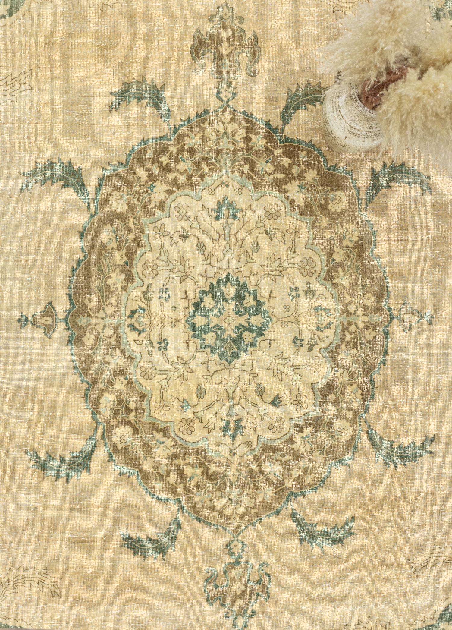 Bangu Vintage El Dokuma Isparta Halısı 280x387 cm