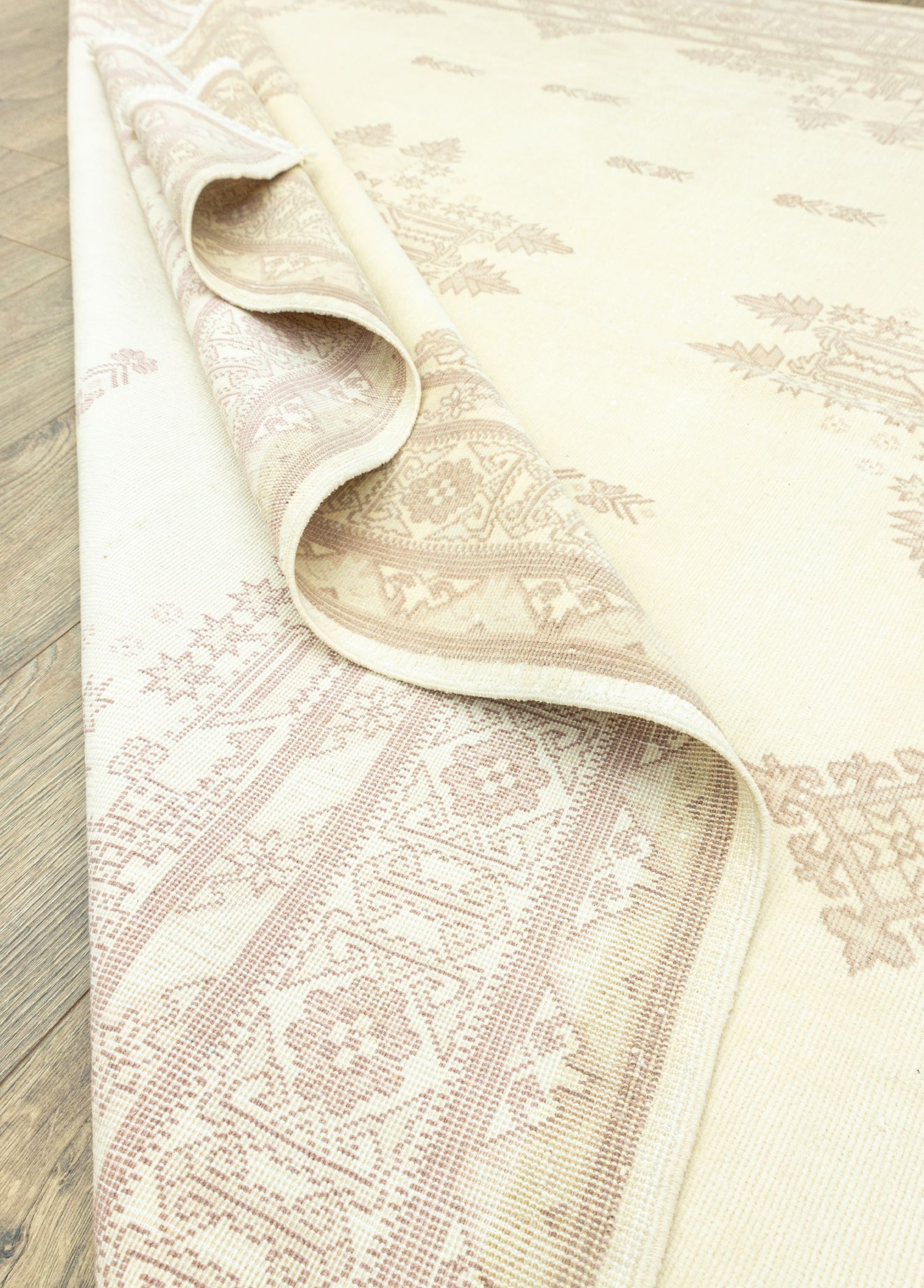 Nezrin Natural Colored Handwoven Rug 195x318 cm