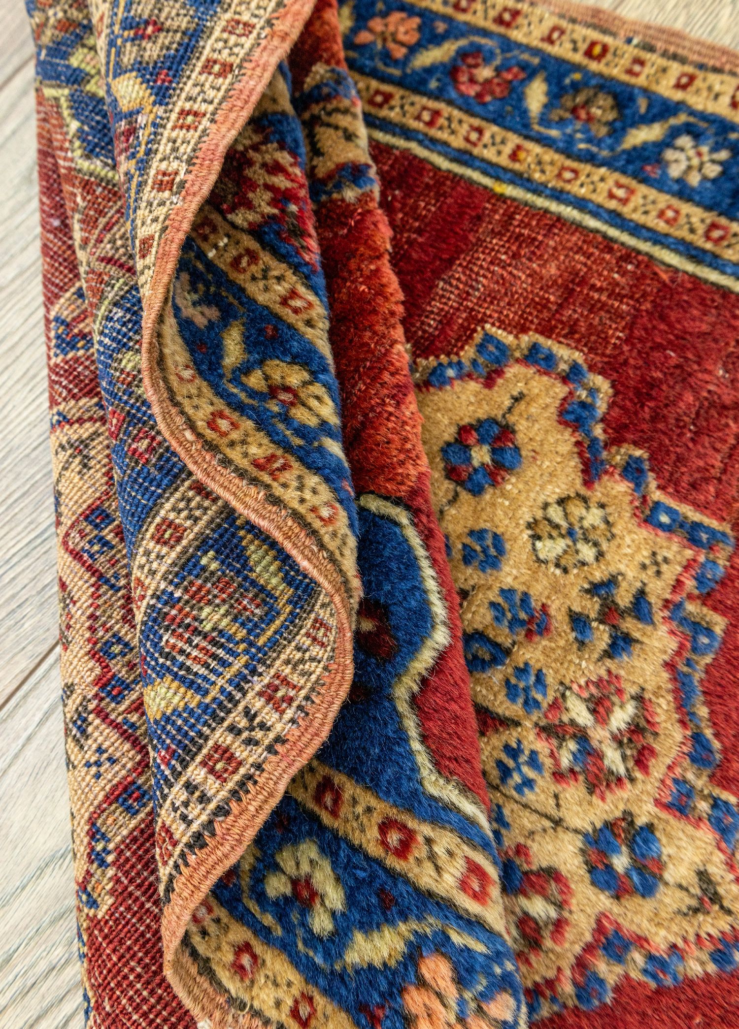 Konya, Taşpınar Small Antique Rug 57x121 cm