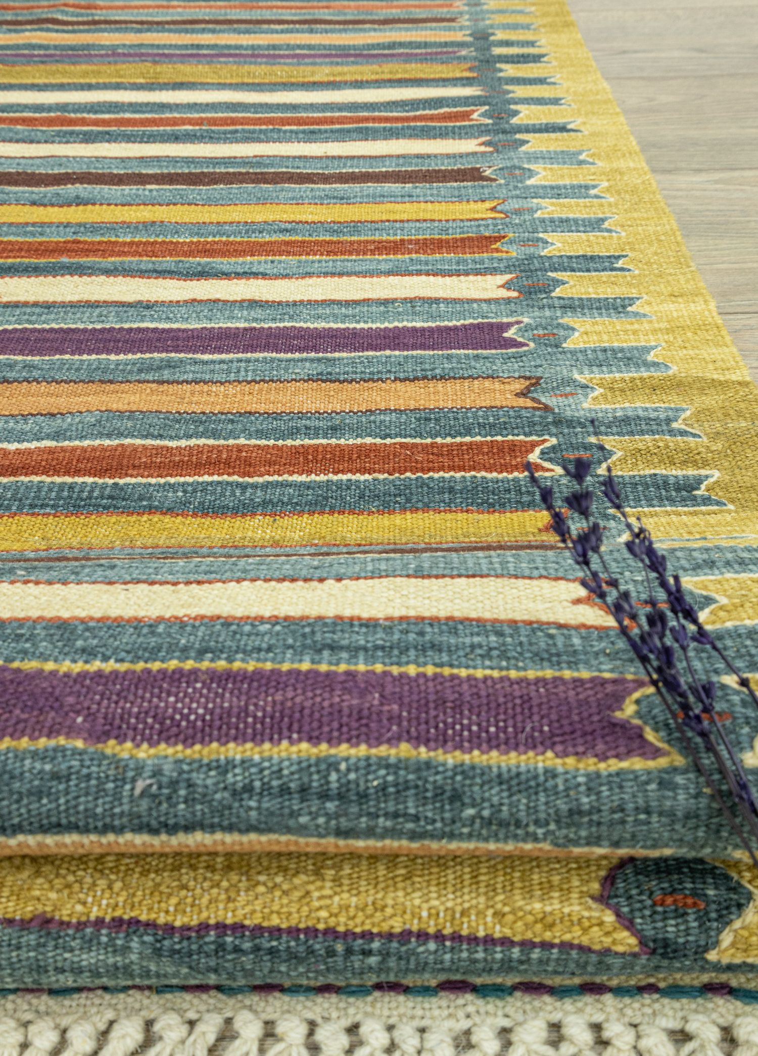 Dali El Dokuma Renkli Kilim 113x172 cm