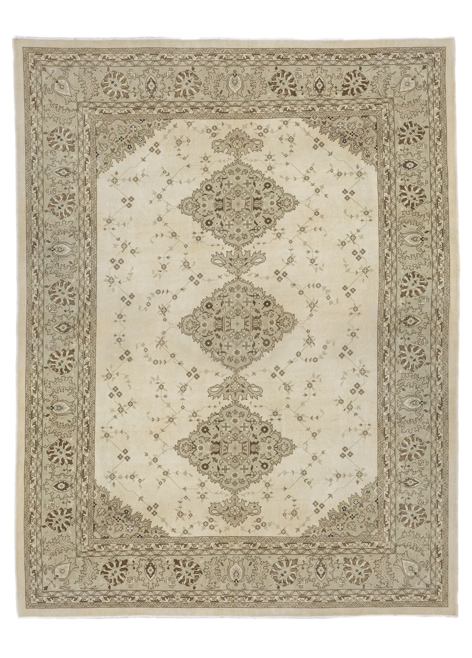  Bafk Regional Iranian Pattern Handwoven Rug 298x392 cm