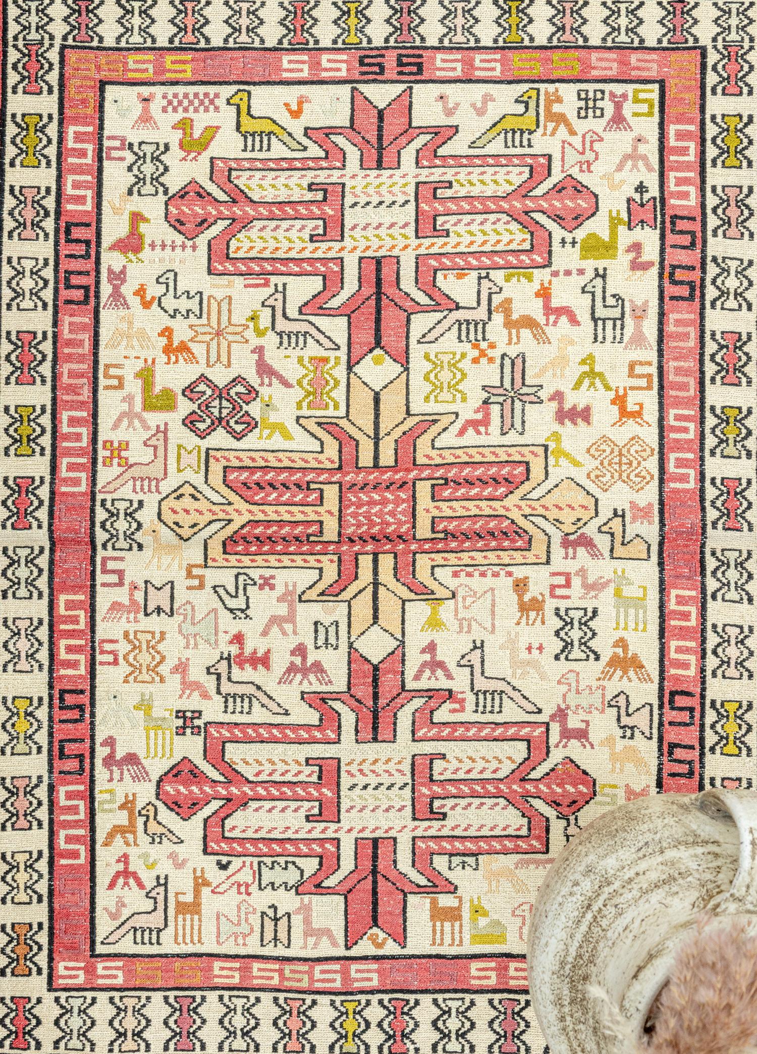 Hilda El Dokuma Sumak Kilim 74x100 cm