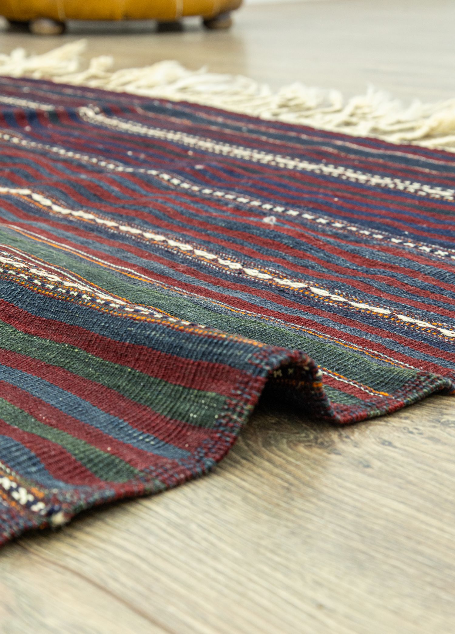 Tavira El Dokuma Çubuklu Kilim 158x203 cm