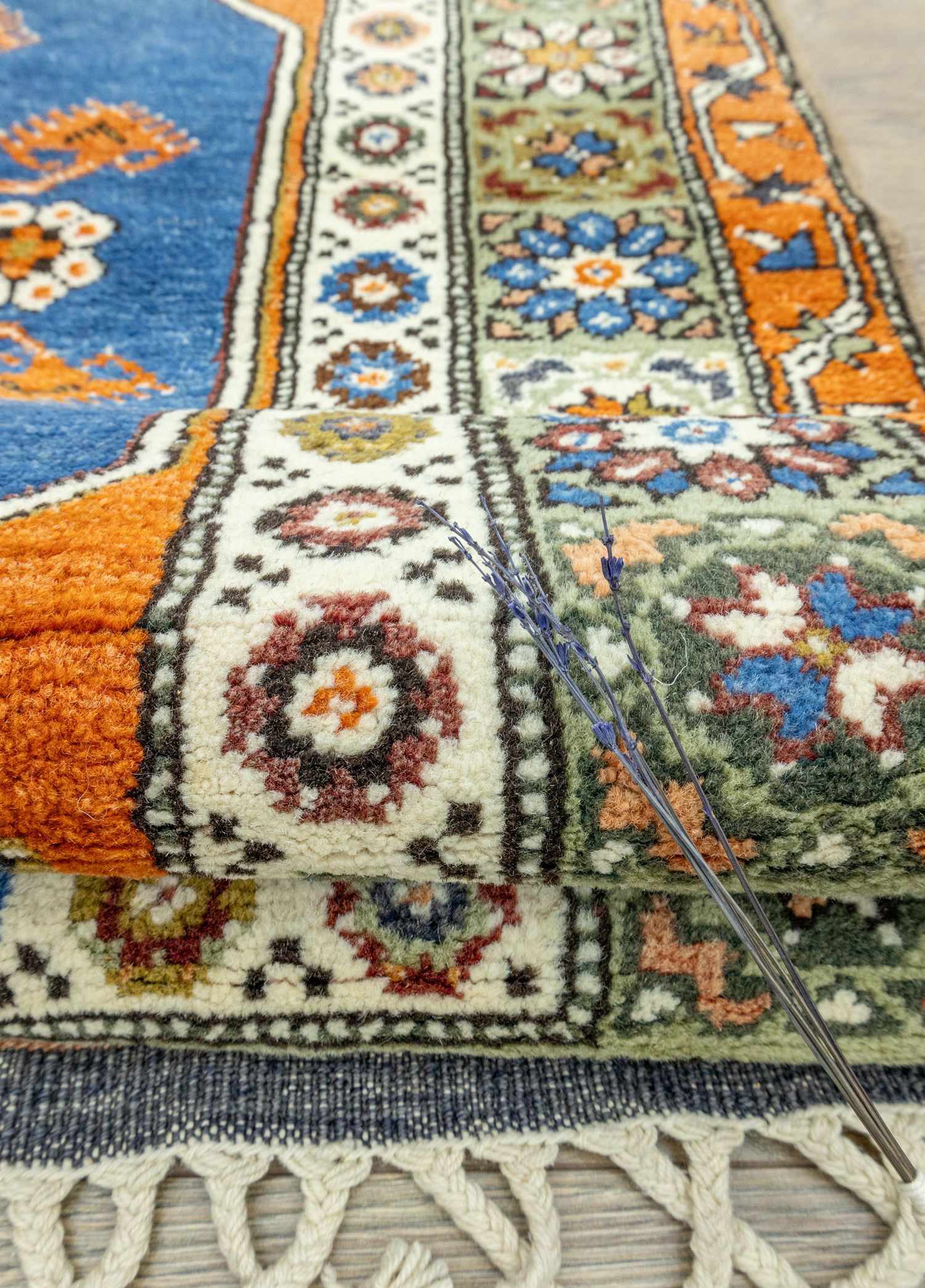  Dargıl Handwoven Colorful Dazkırı Rug 158x210 cm