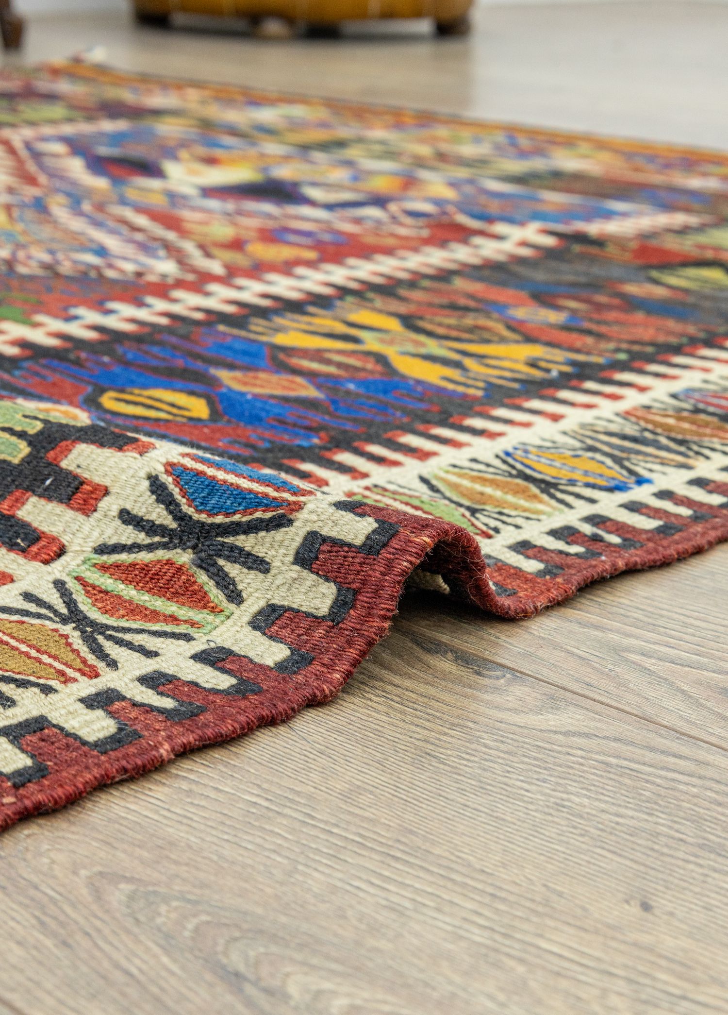 Güre El Dokuma Yün Nuzumla Kilim 138x189 cm