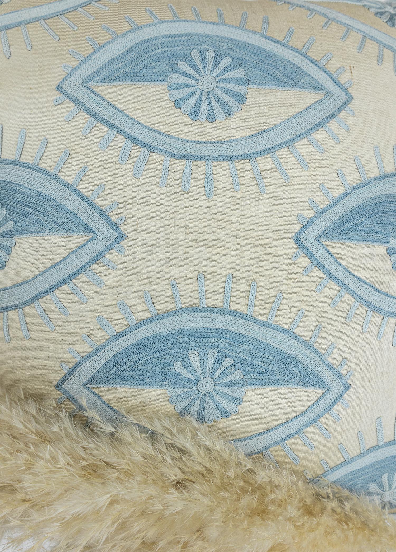 Adal Eye Patterned Pillow 50x50 cm