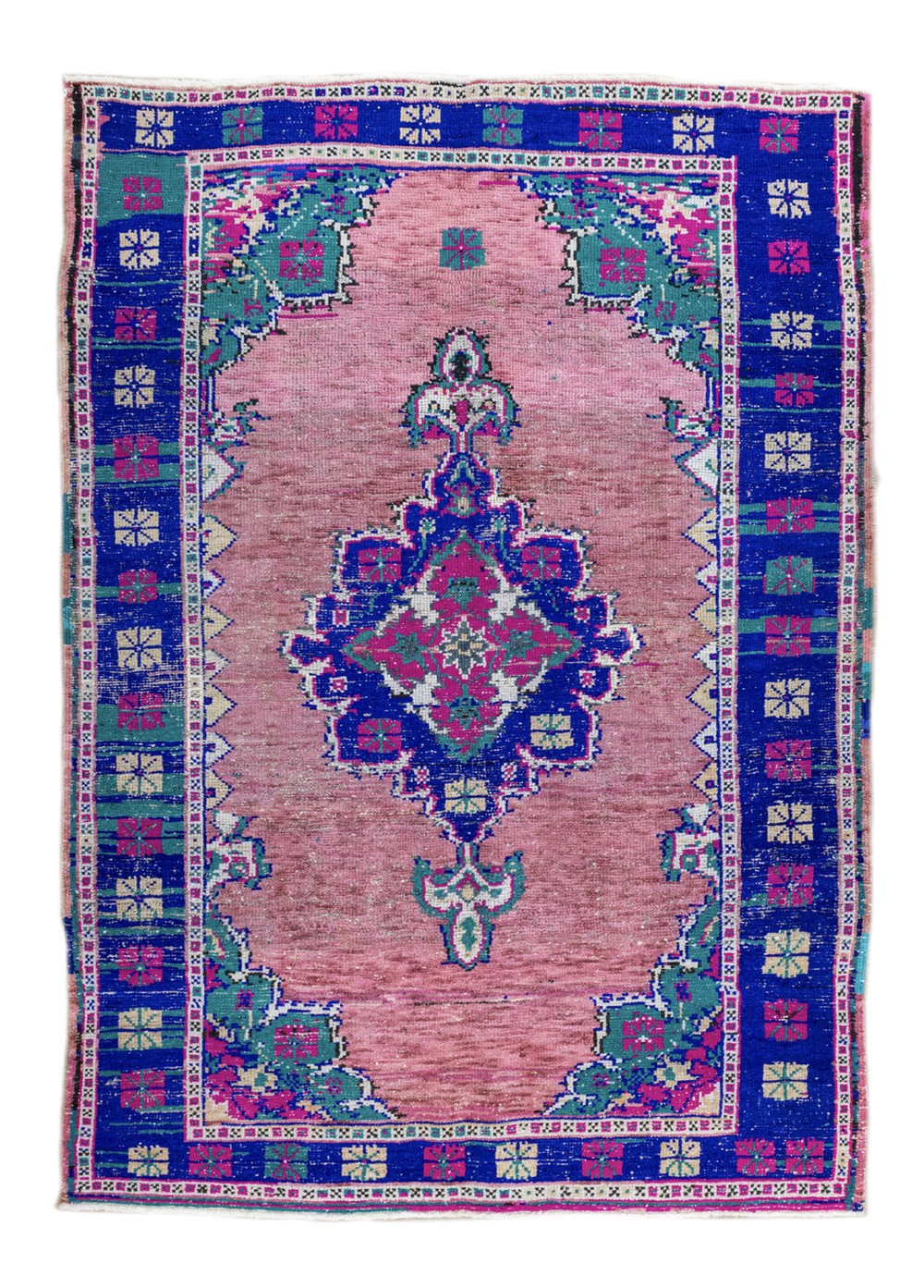 Saya Colorful Hand-Woven Anatolian Rug 132x180 cm