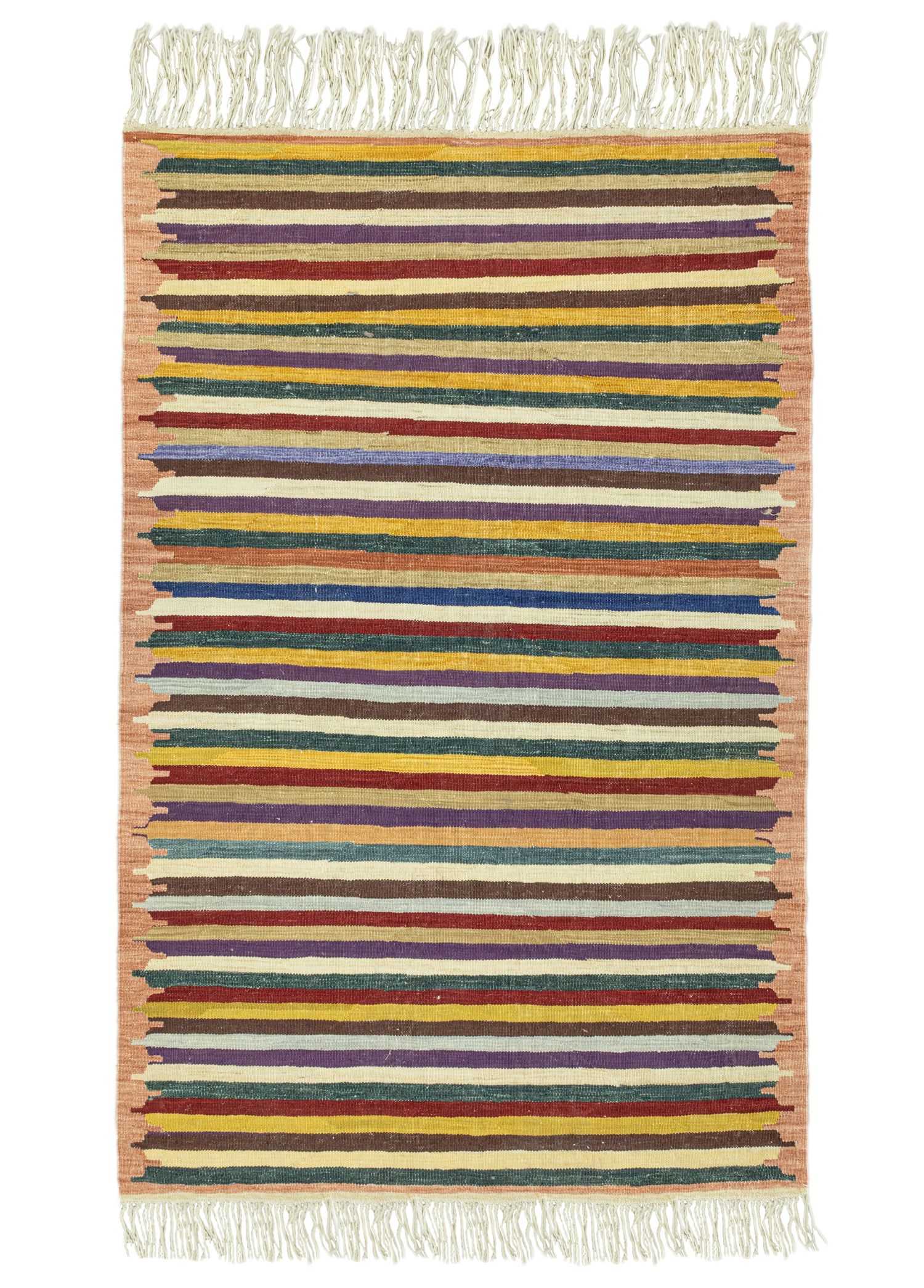 Liora Çubuk Tasarımlı Yün Kilim 114x177 cm