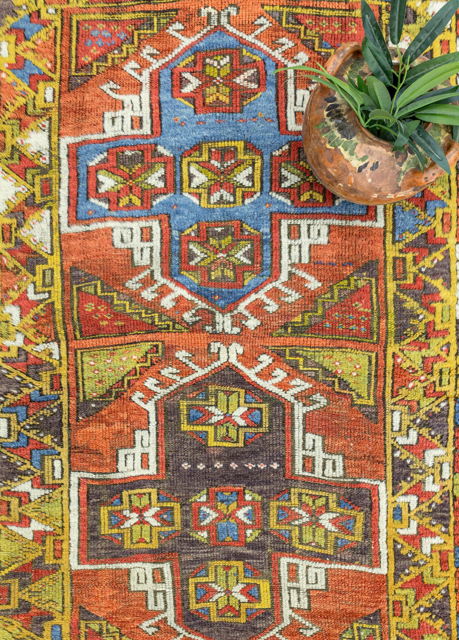 Nevşehir, Cappadocia Handwoven Antique Rug