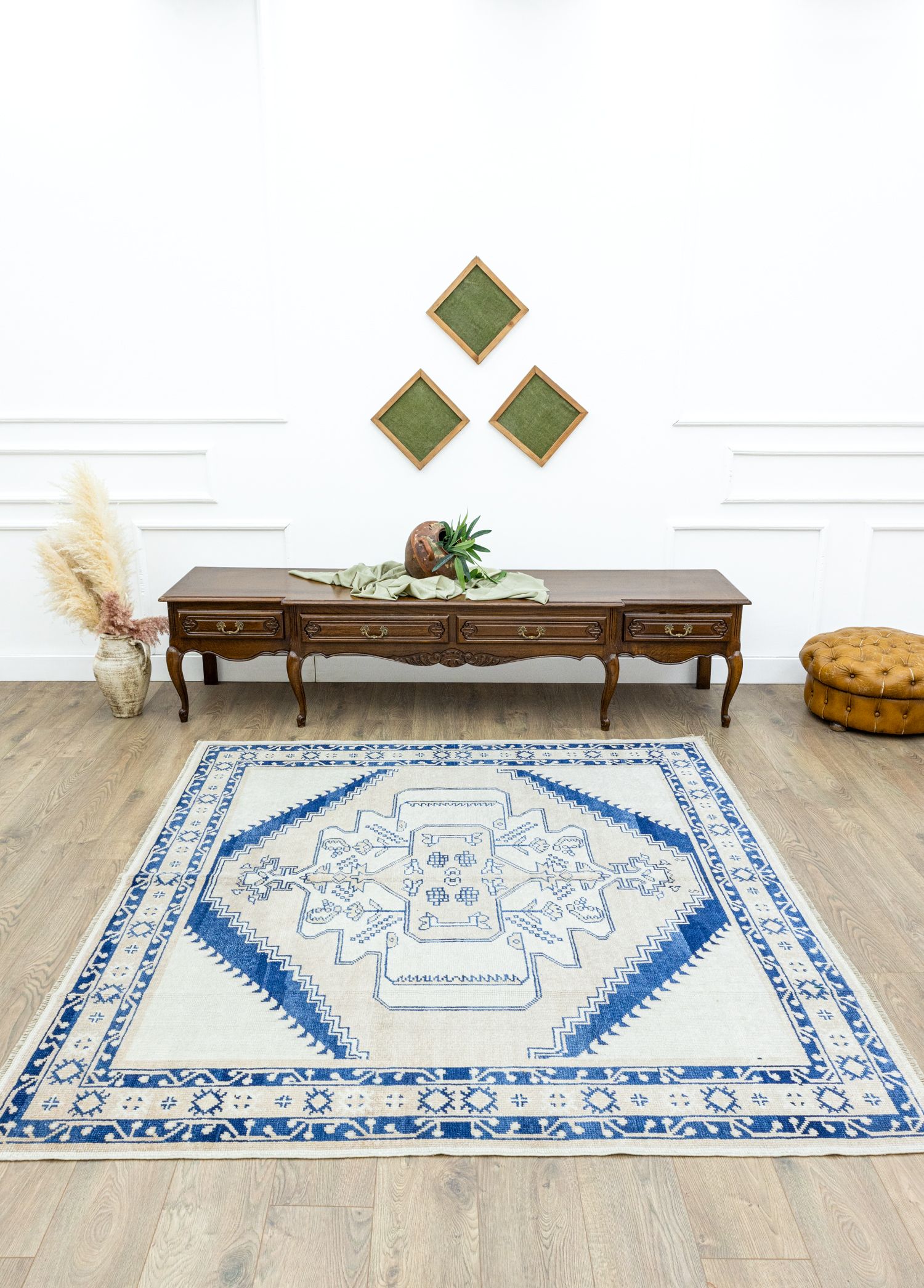 Ariet Rustic Design Handwoven Rug 205x193 cm