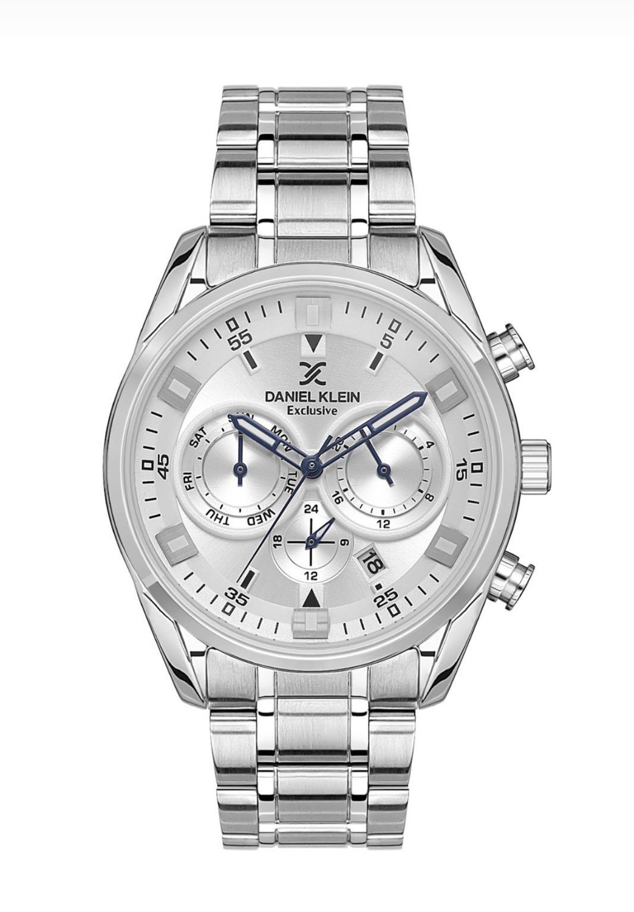 Orijinal Daniel Klein Kordonu İsim Yazılı Exclusive Seri Beyaz Kadran Kol Saati main variant image