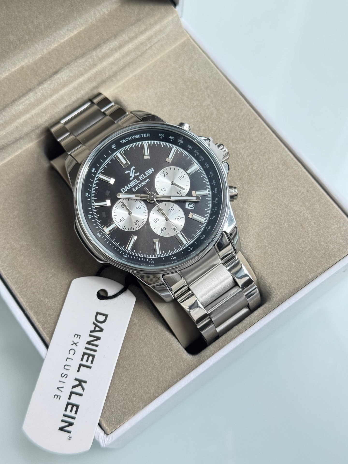 Kordonu İsim Yazılı Orijinal Daniel Klein Siyah Kol Saati Exclusive Seri main variant image