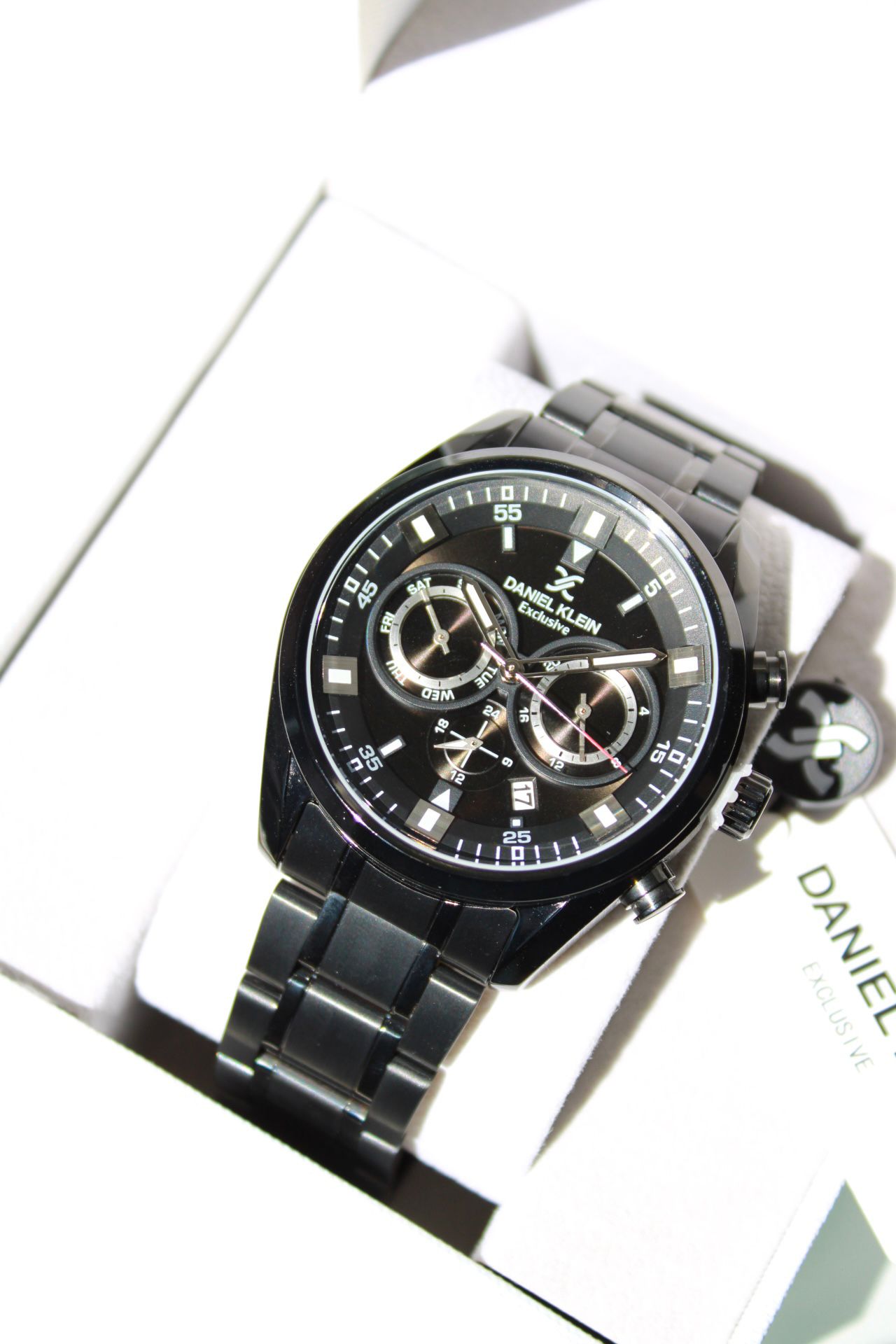 Orijinal Daniel Klein Full Siyah Exclusive Seri Kol Saati