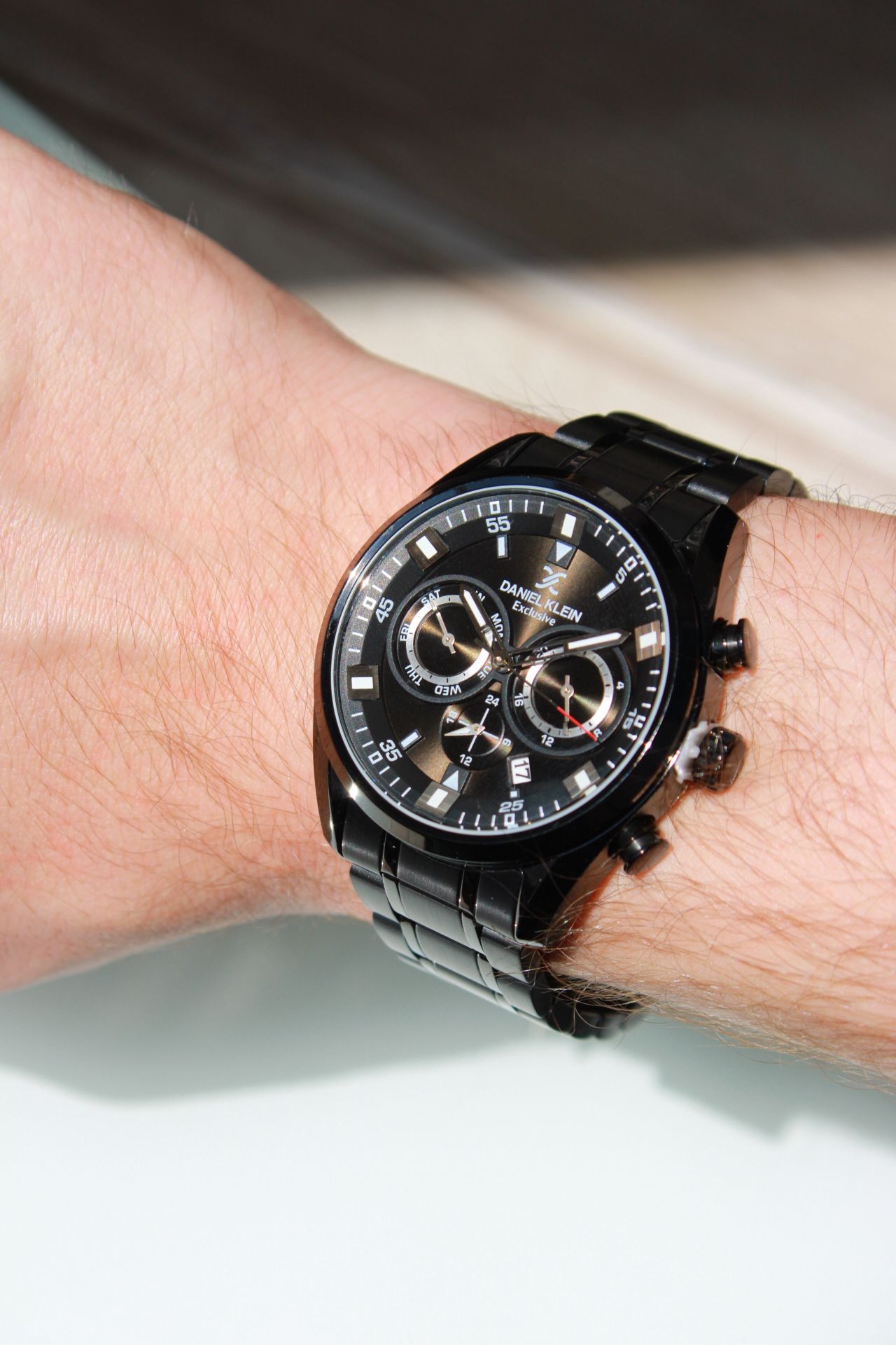Orijinal Daniel Klein Full Siyah Exclusive Seri Kol Saati