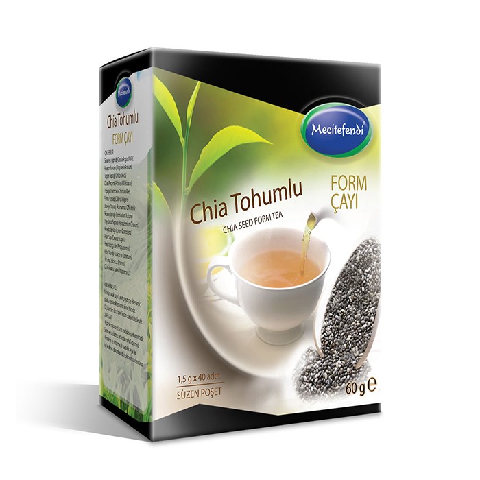 Mecitefendi Form Tea With Chia Seed 40 Piece