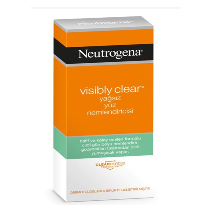 Oil Free Neutrogena Moisturizer Visibly Clear 50 ml