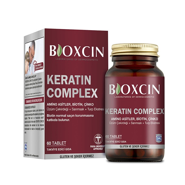 Bioxcin Keratin Complex Vitamin 60 Tablets