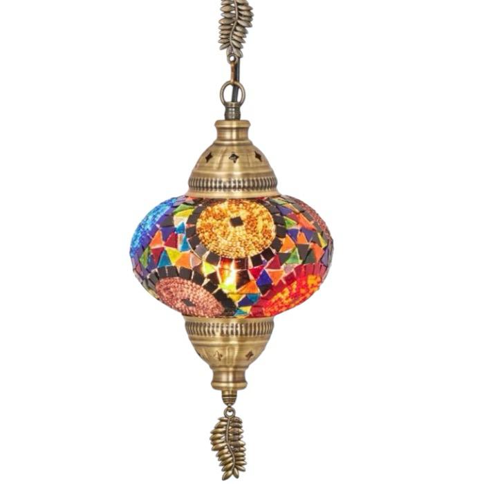 Turkish Mosaic Ceiling Chandelier Lamp