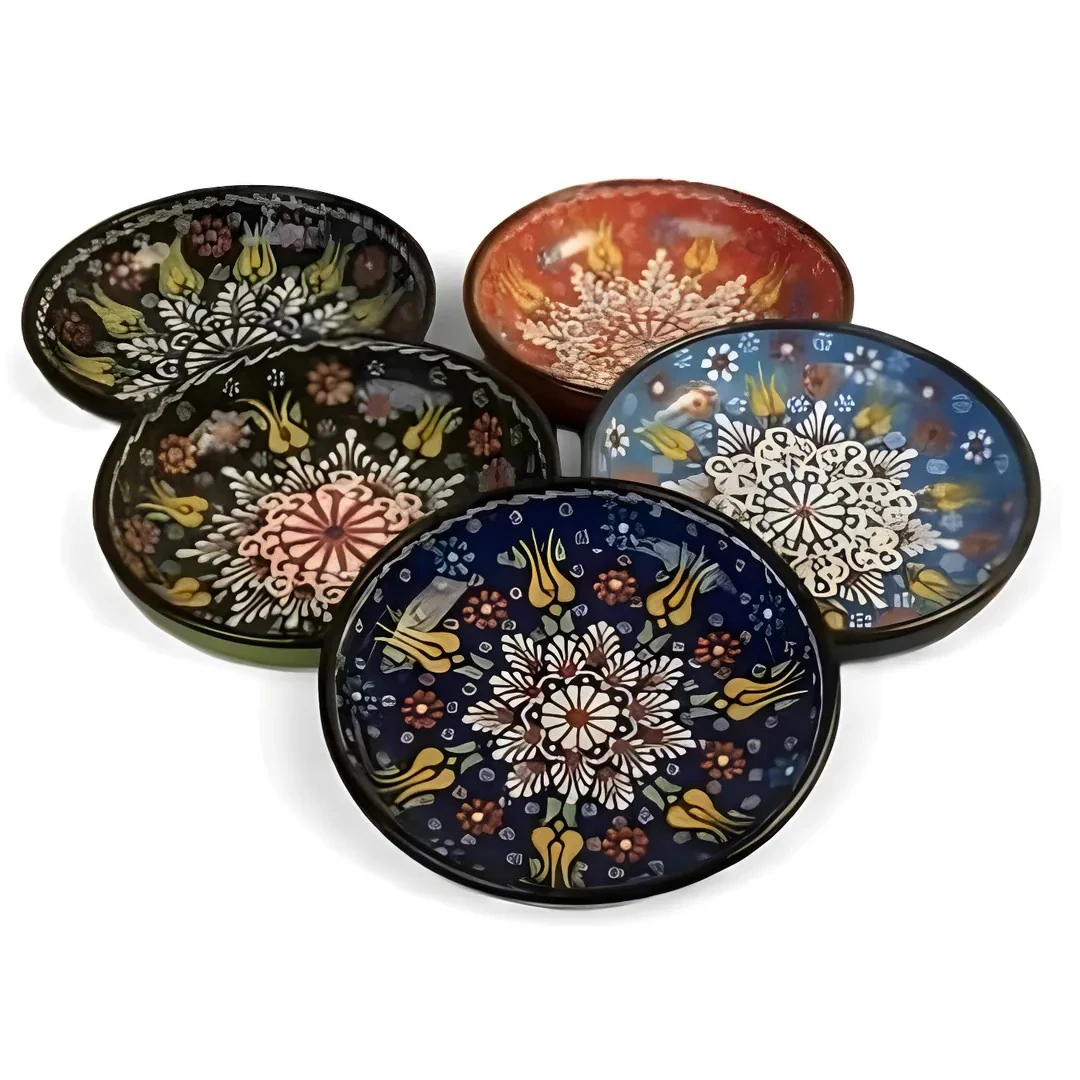 Turkish Ceramic Tile Motif Bowl 3 pieces