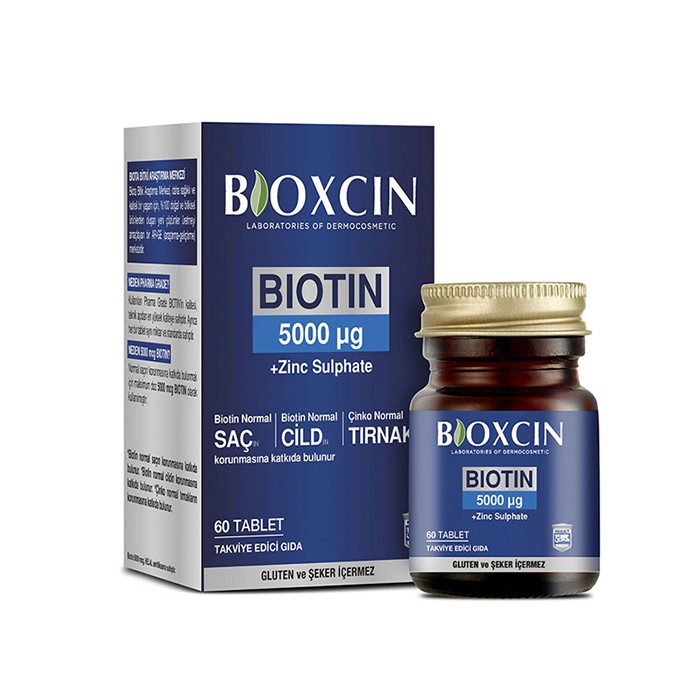 Bioxcin Biotin Vitamin 60 Tablets