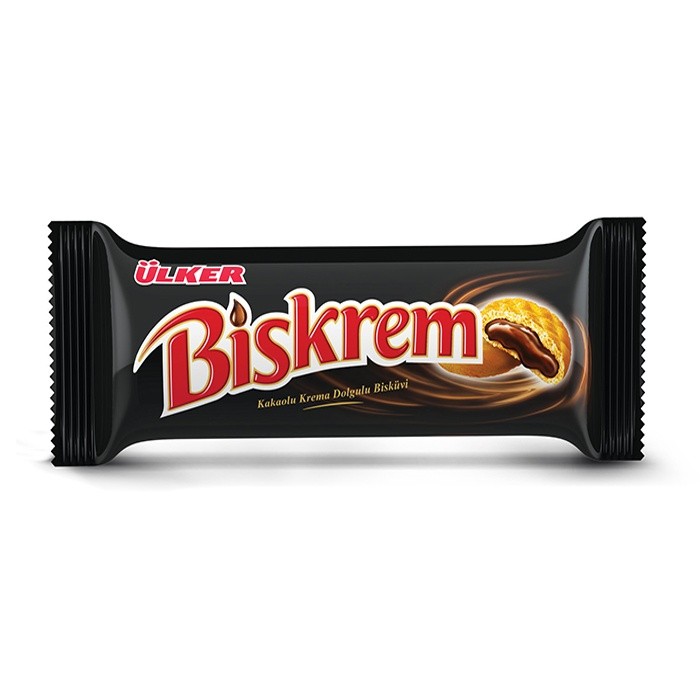 Biskrem Ülker Cocoa Cream Biscuit 100g