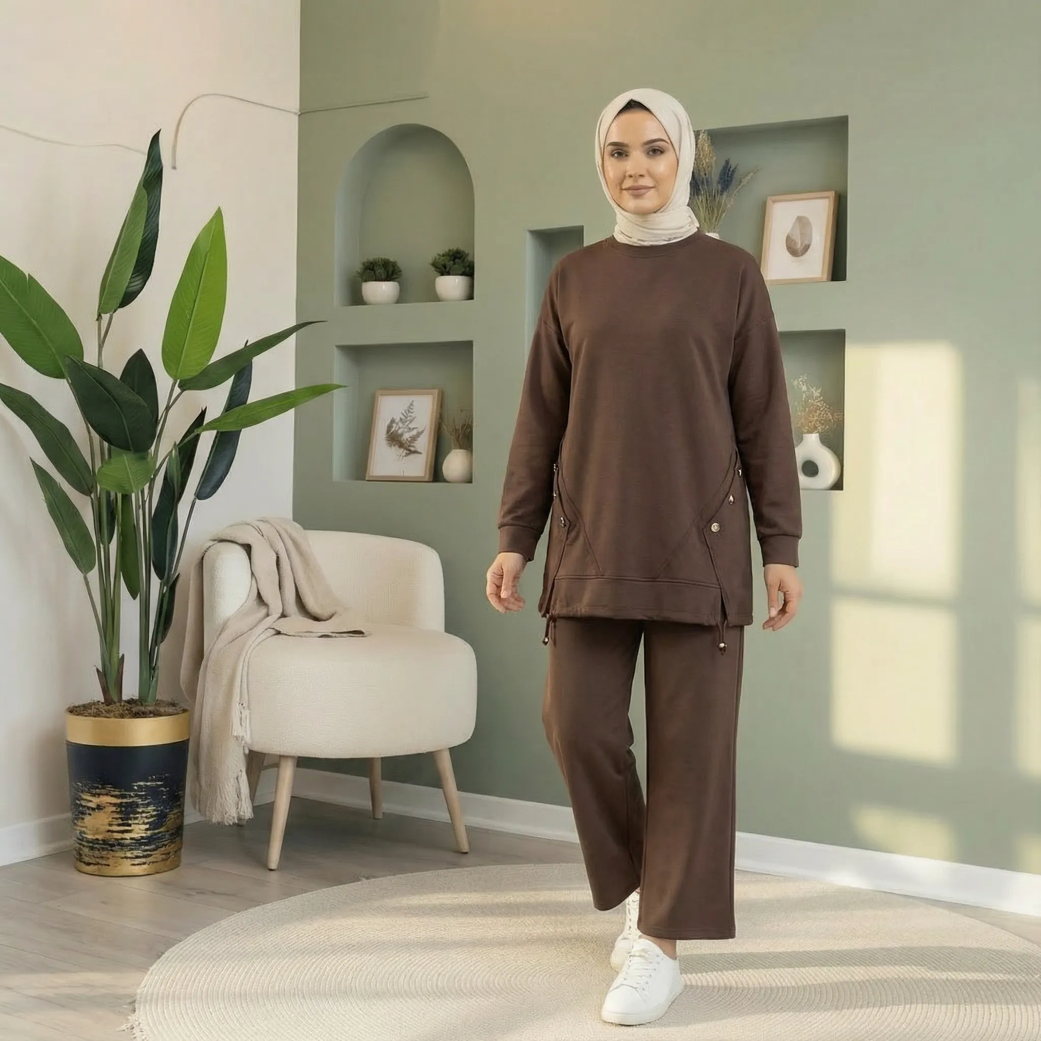 Ecem Takım – Oysho Kumaş 2’li Set