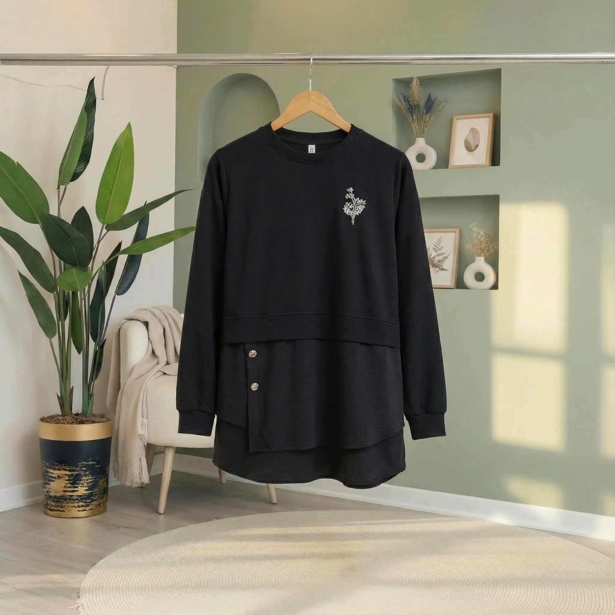 Oysho Taş İşlemeli Tunik