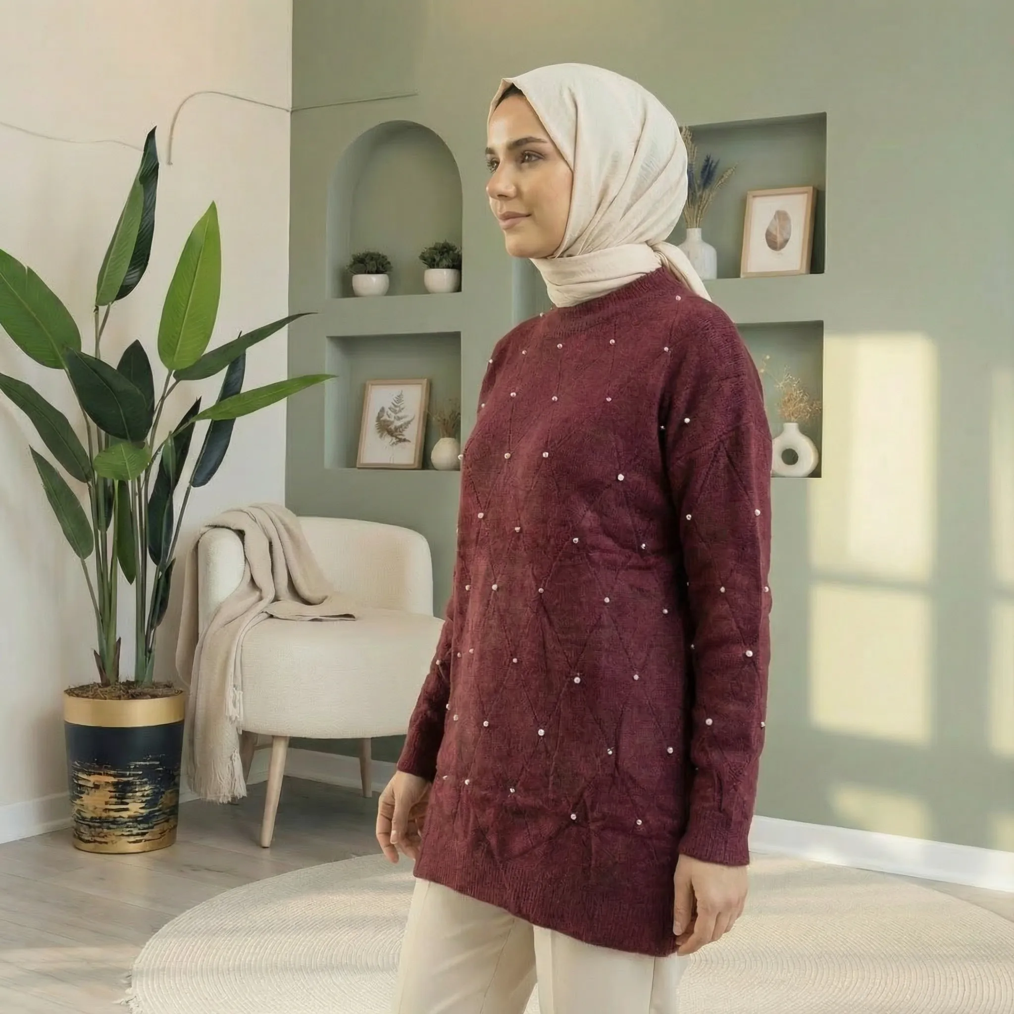 Yumoş İnceli Kazak – Standart Beden  