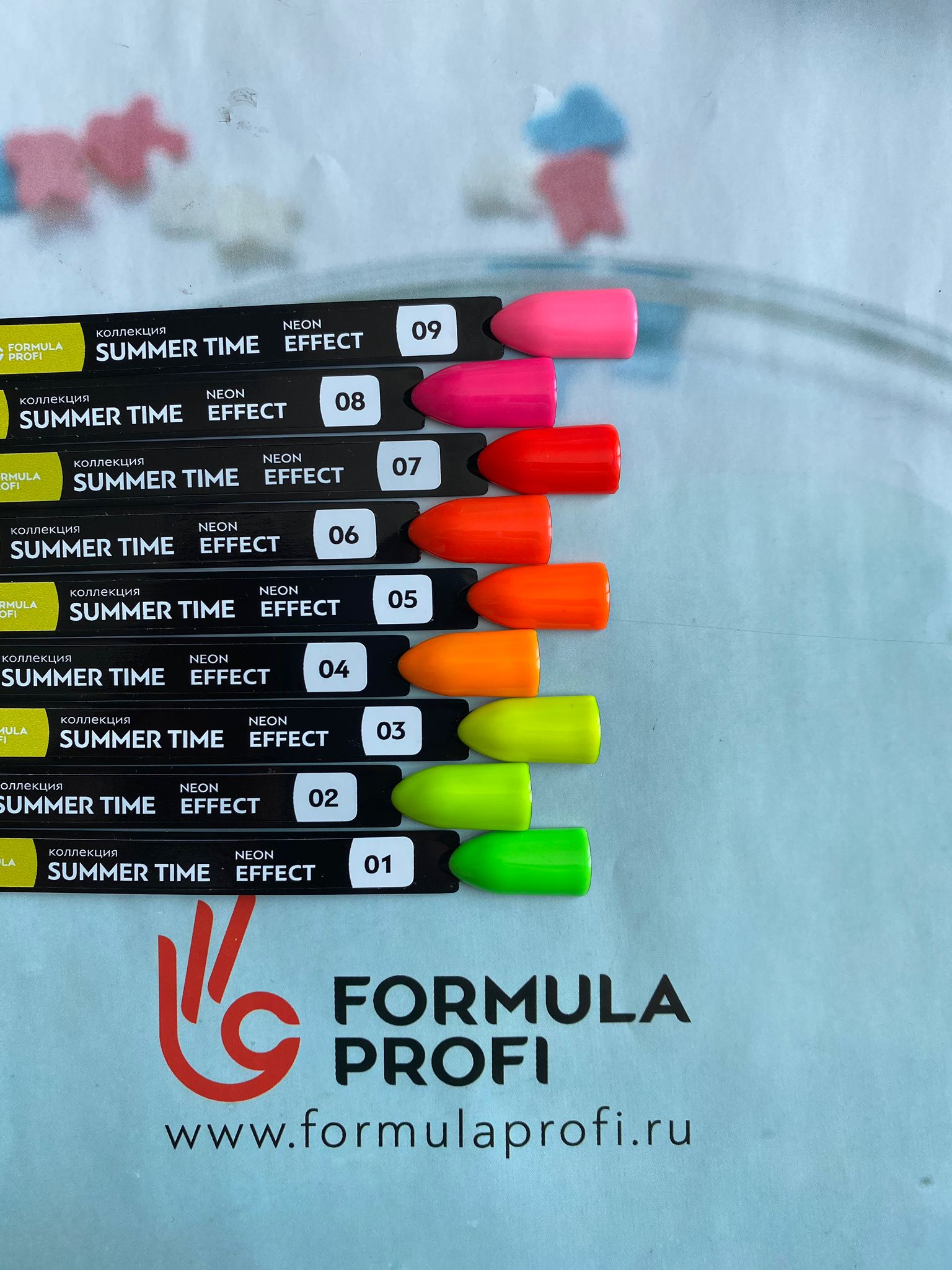 Formula Profi Summer Time (Neon) Kalıcı Oje Serisi