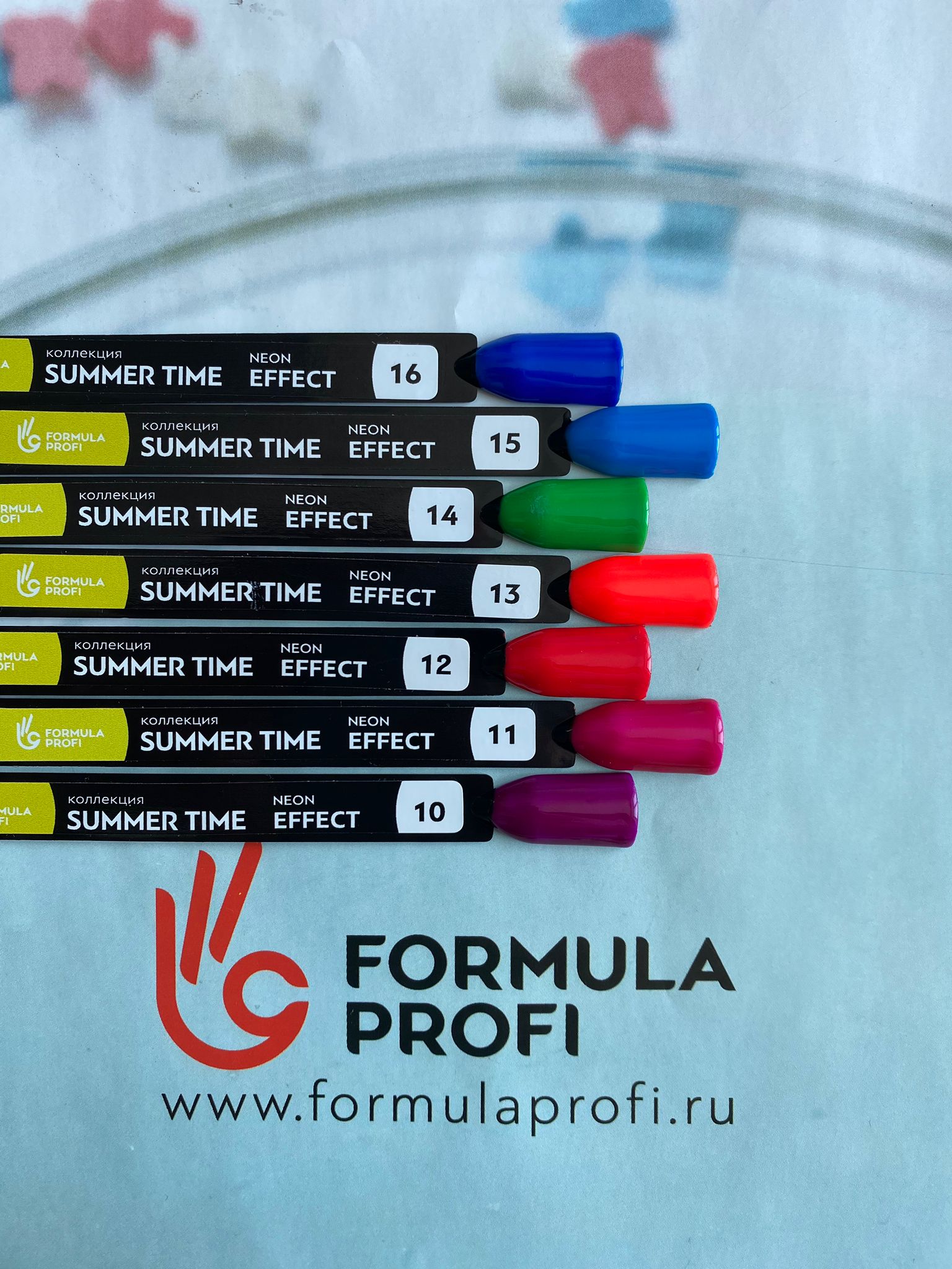 Formula Profi Summer Time (Neon) Kalıcı Oje Serisi