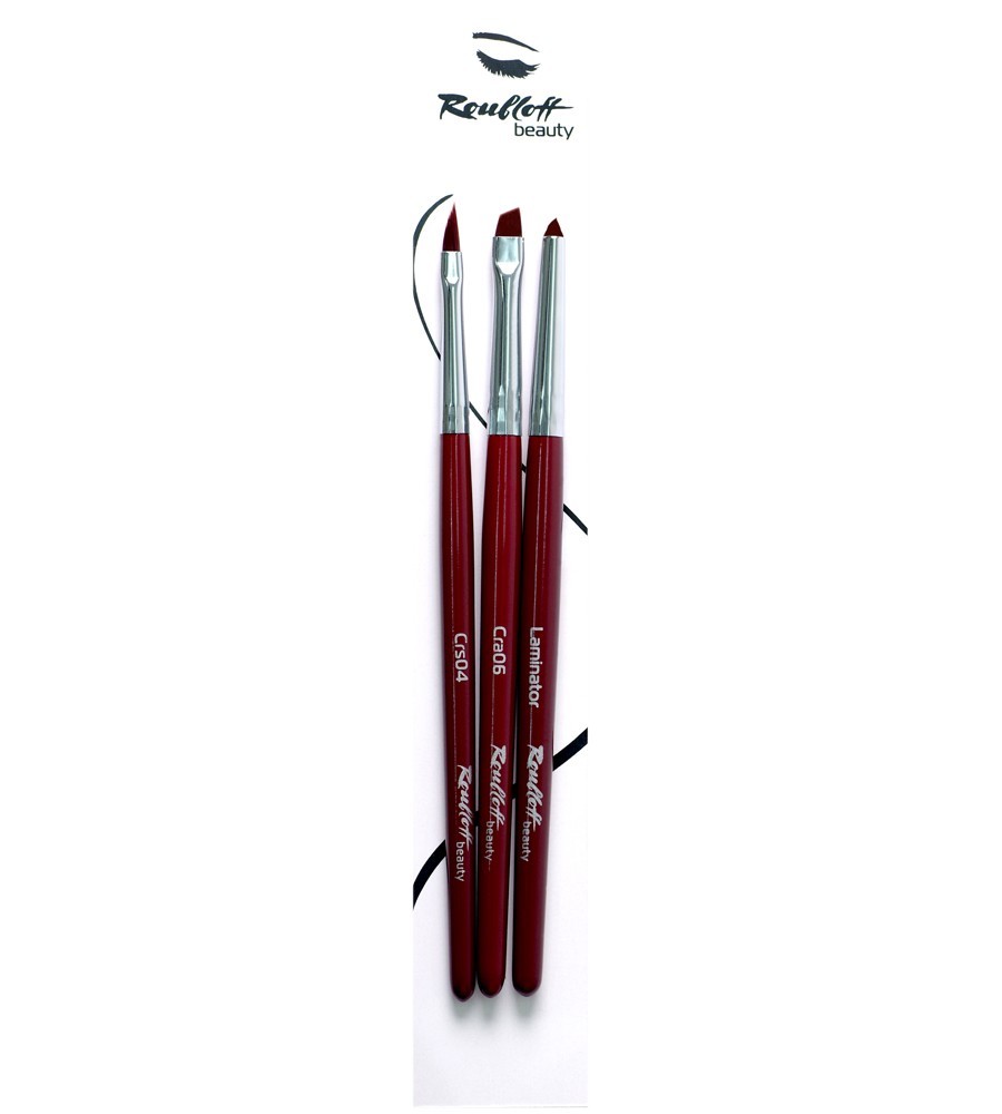 Roubloff M031 Kirpik Lifting ve Kaş Laminasyon Fırça Seti