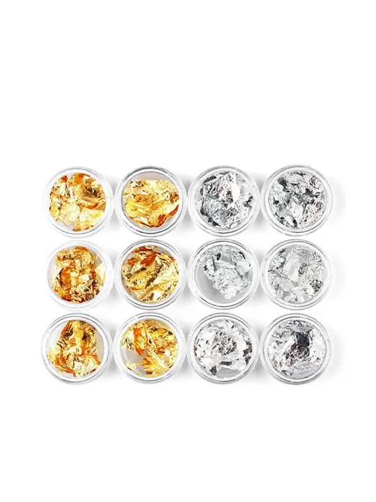 Parça Folyo 12li Gold-Silver