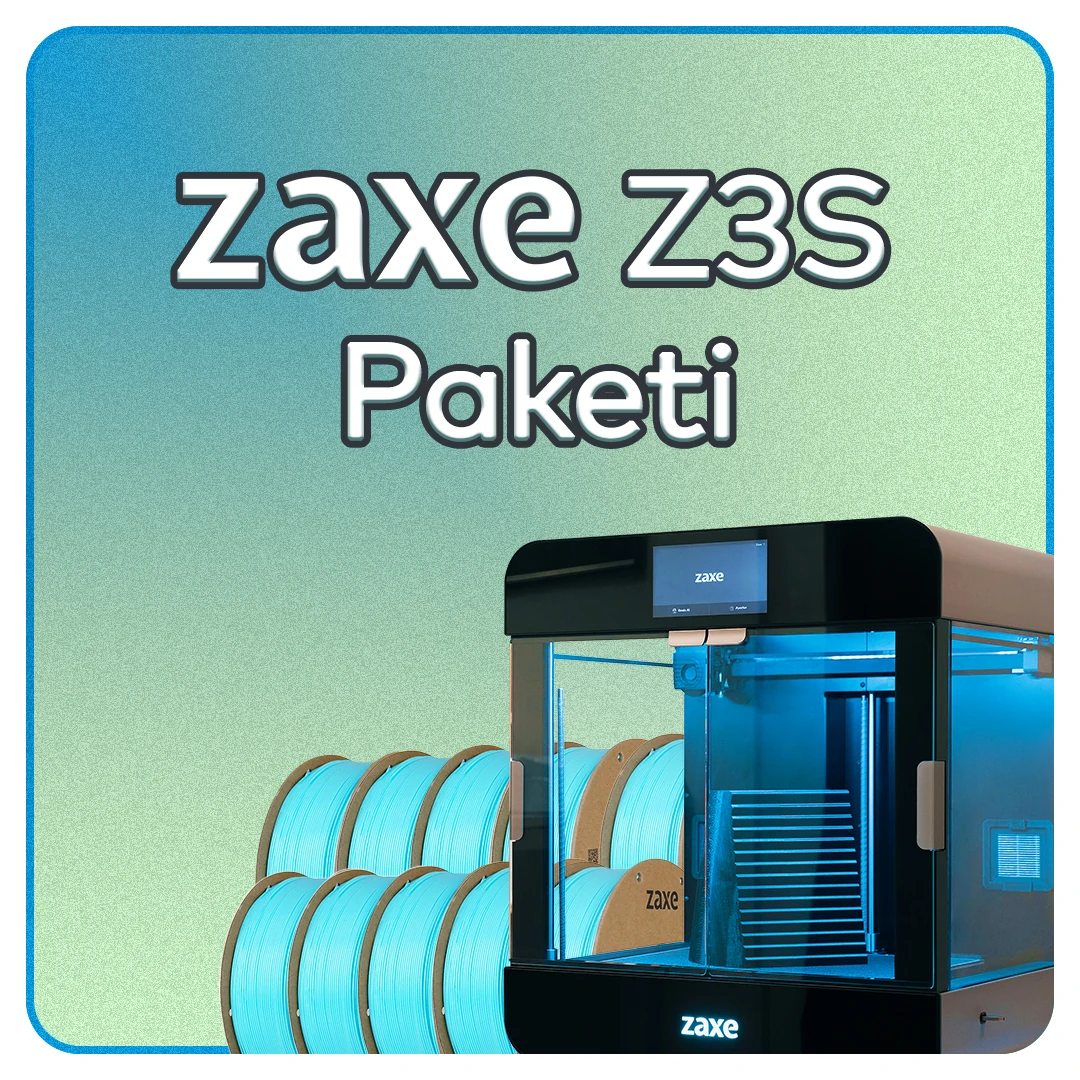 Zaxe Z3S Paketi | 3D Baskı Günü 🟢