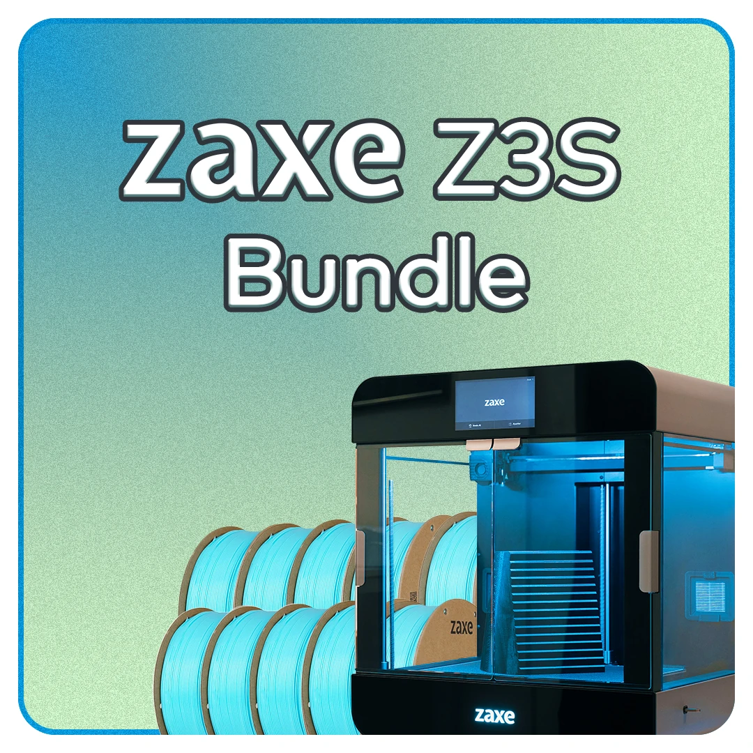 Zaxe Z3S Bundle | 3D Printing Day 🟢