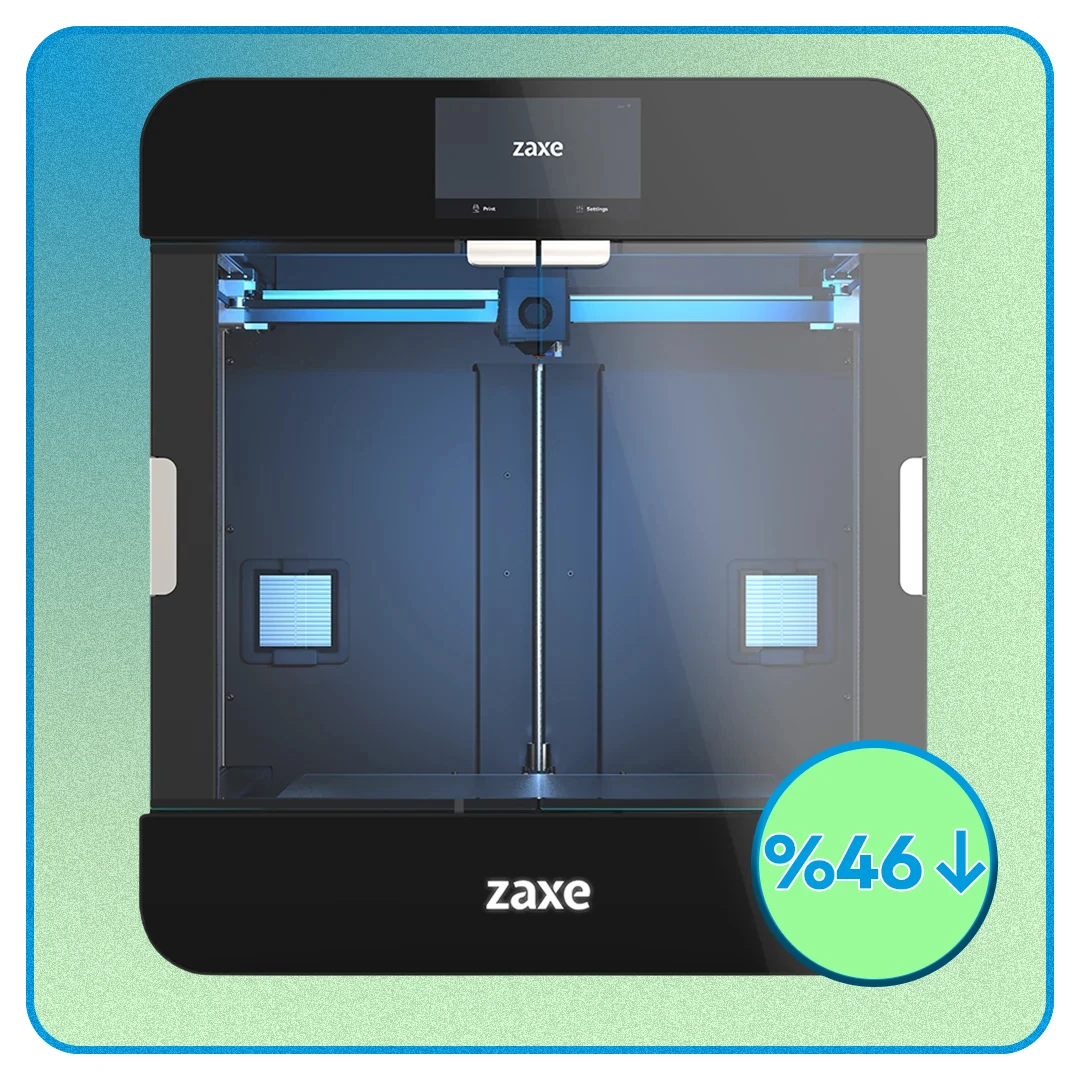 Zaxe Z3S 3D Yazıcı | 3D Baskı Günü 🟢