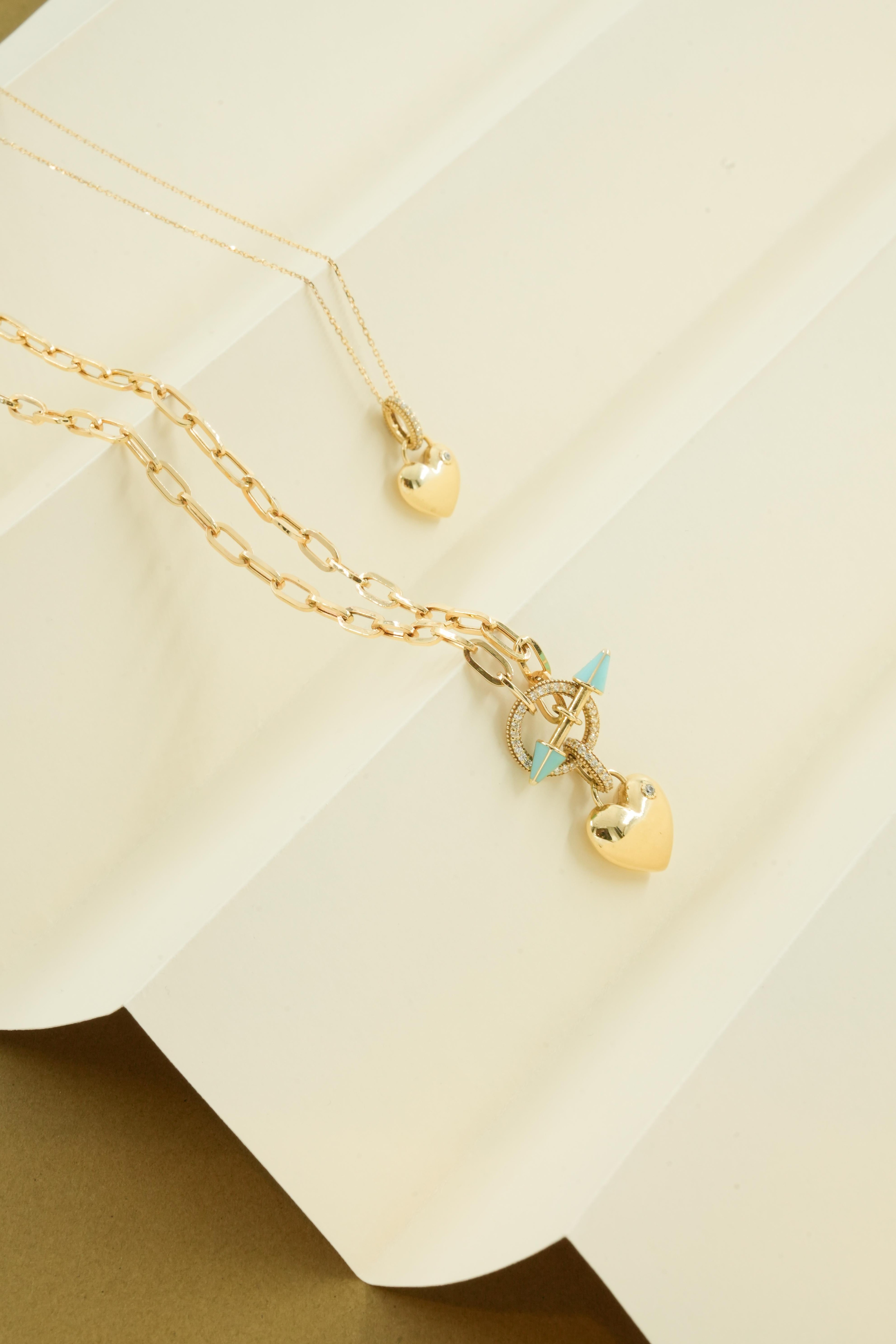 Love Link Gold Necklace 14220