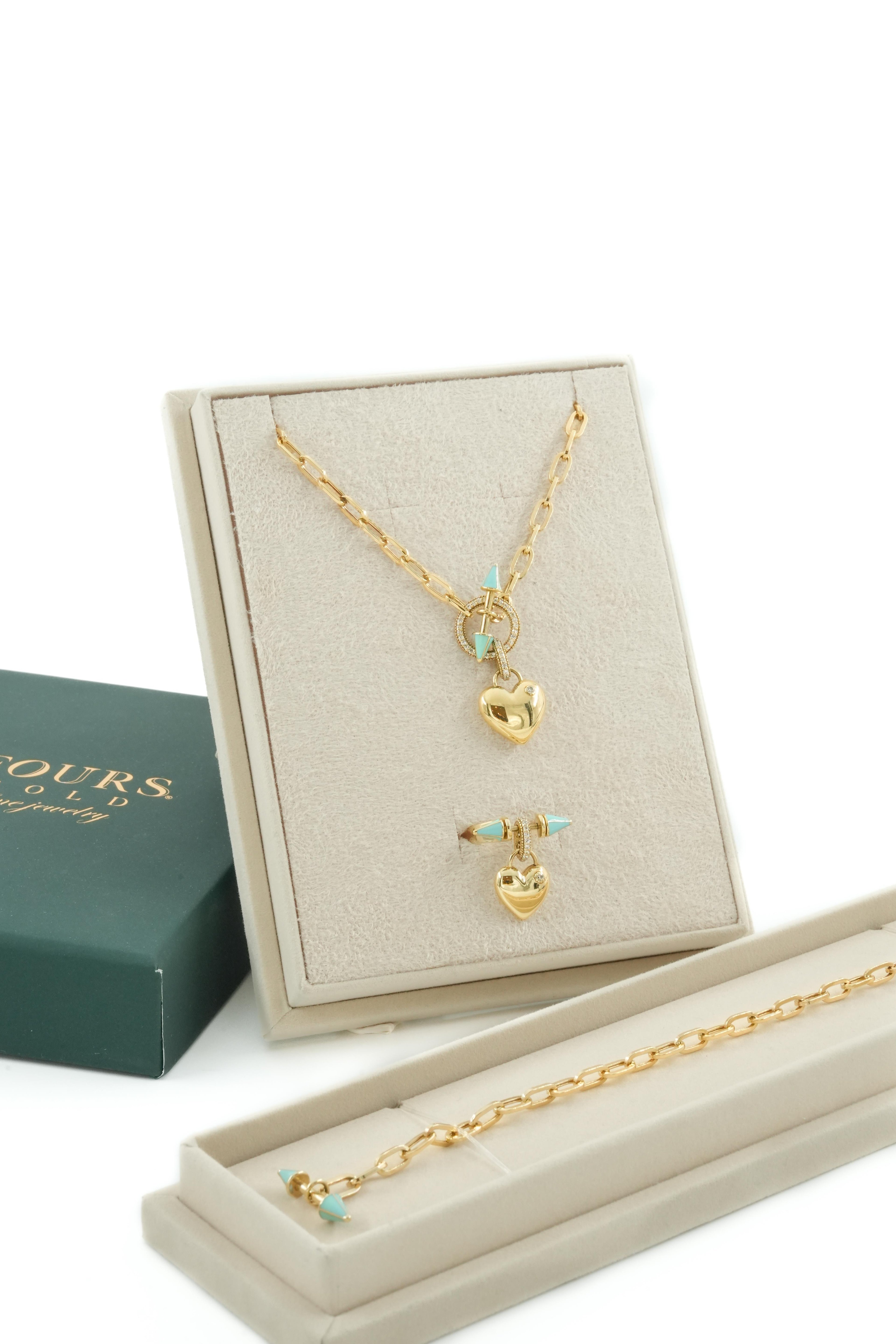 Love Link Gold Necklace 14220