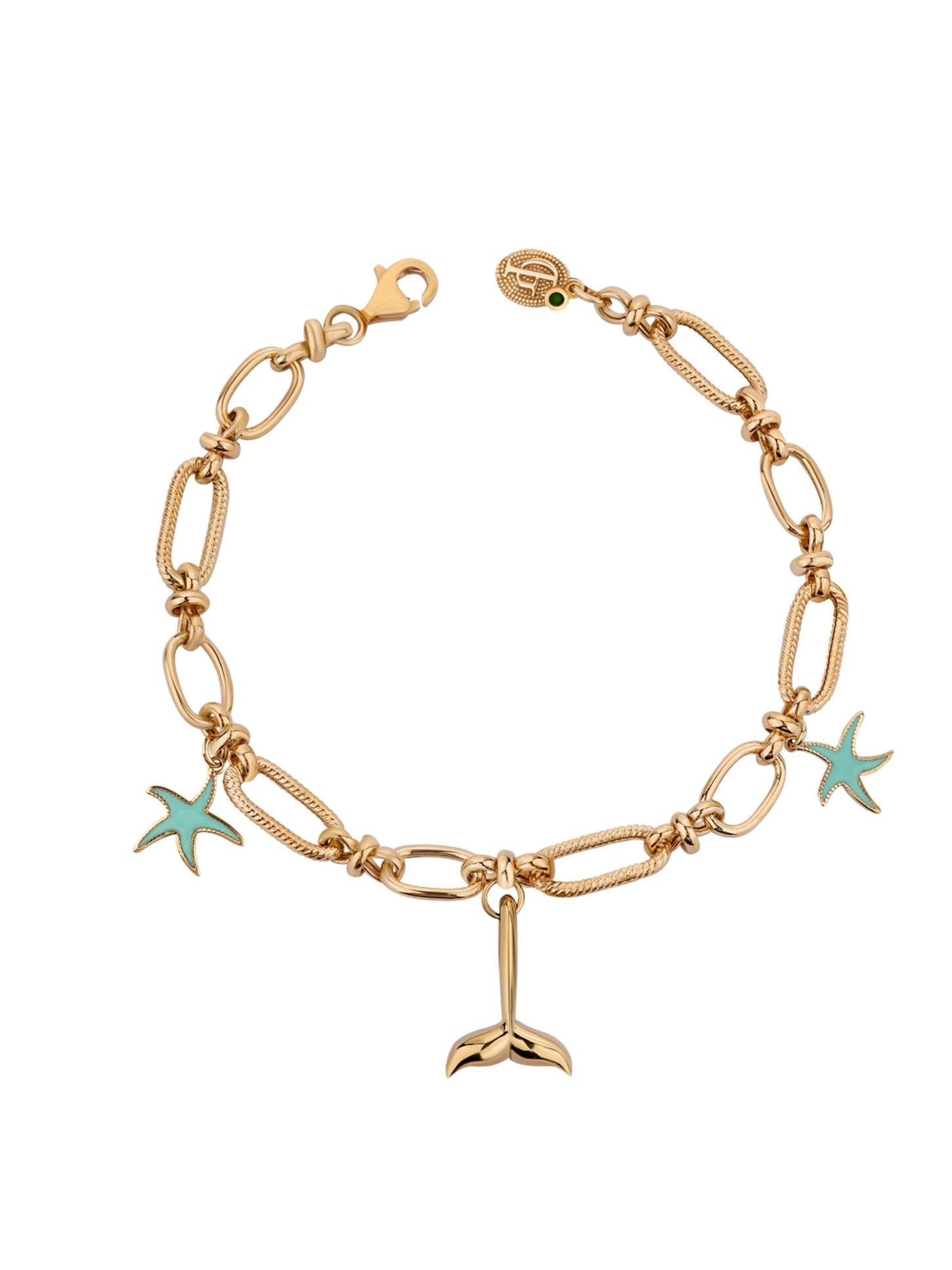 Balin Charmed Gold Bracelet 14311