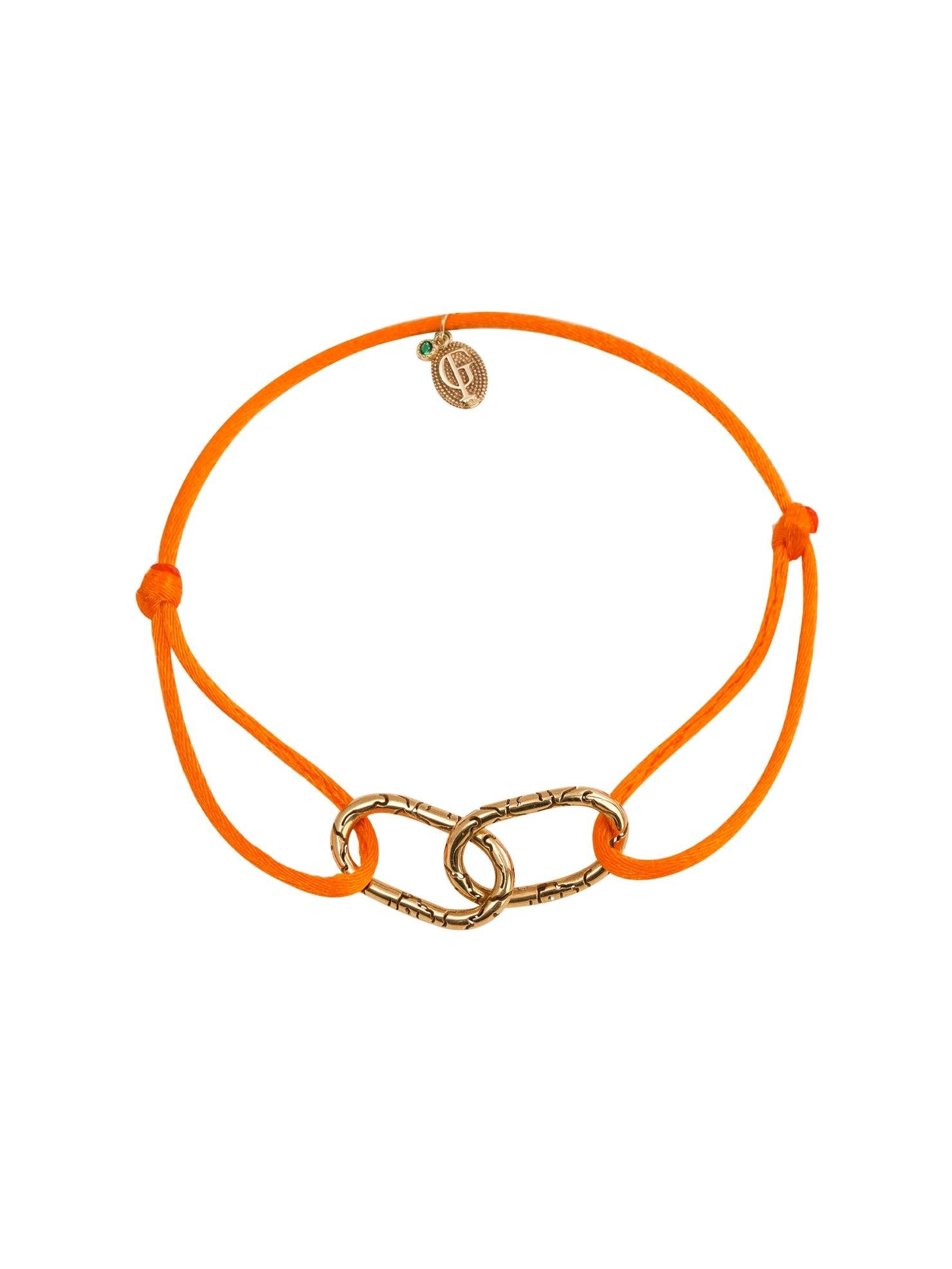 Twist Chain Gold String Bracelet 14299