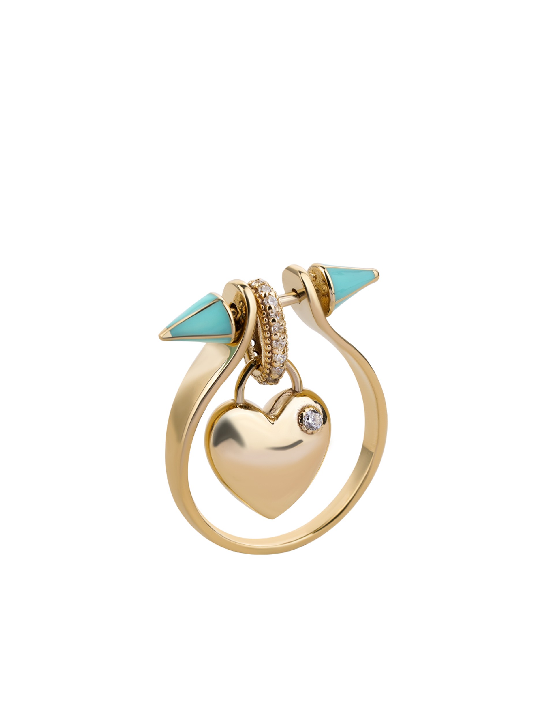 Love Link Gold Ring 14330