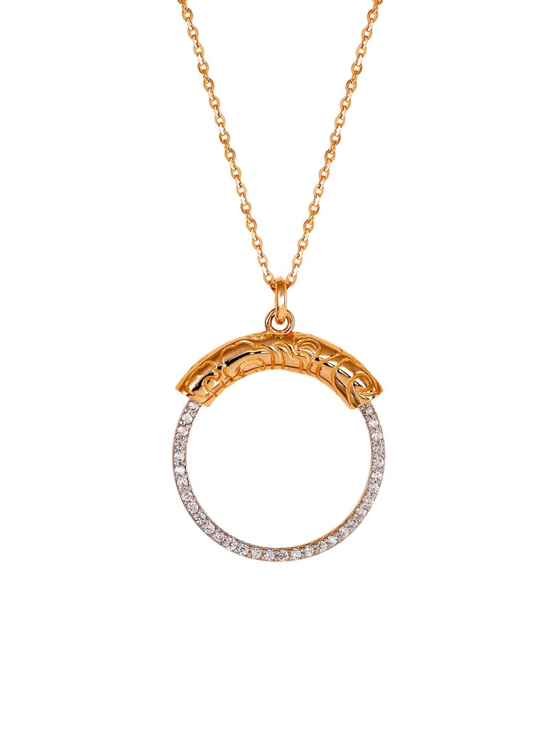 Breeze Loop Gold Necklace 18085