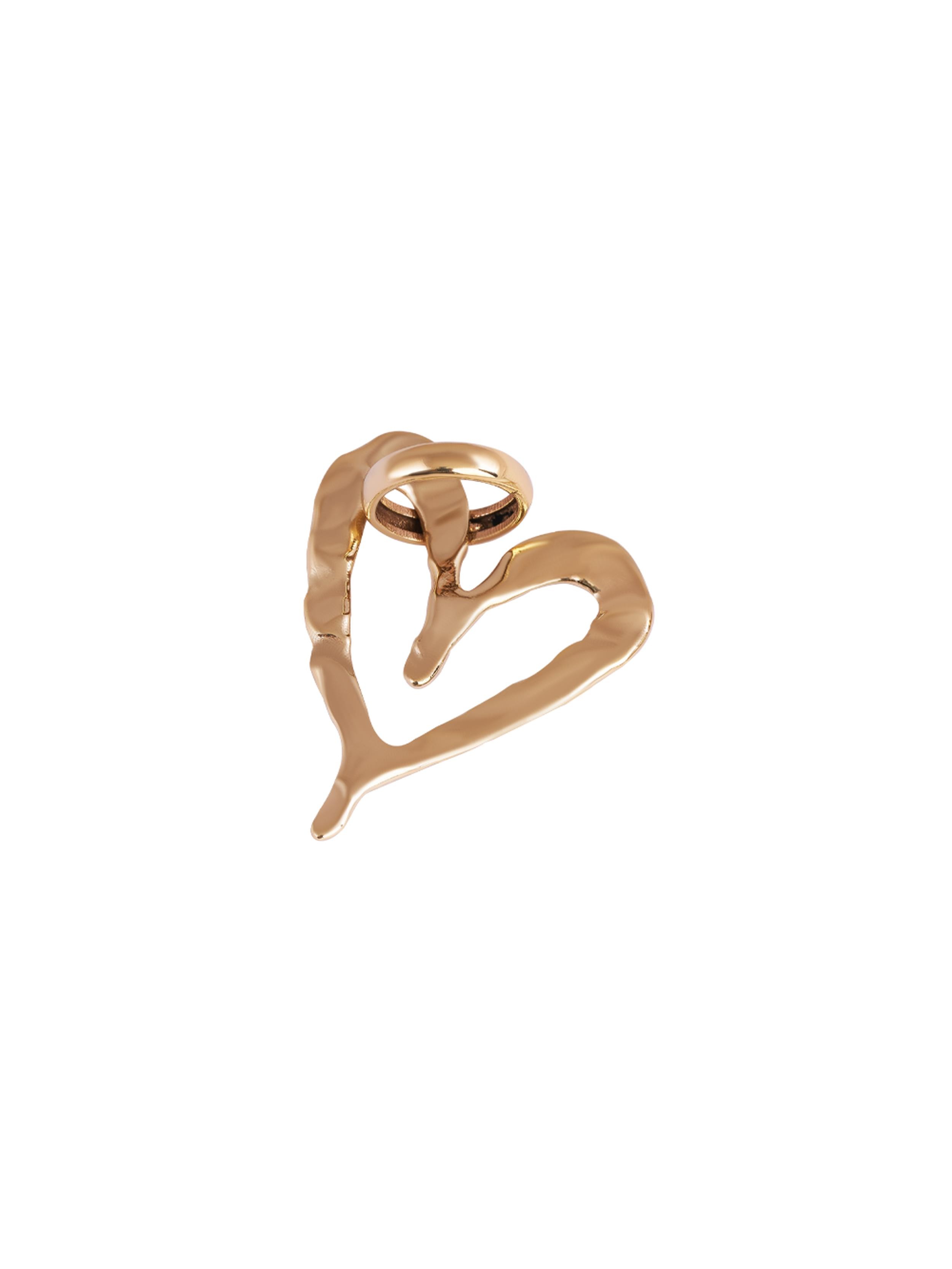 Molten Love Pendant Gold Charm 14239