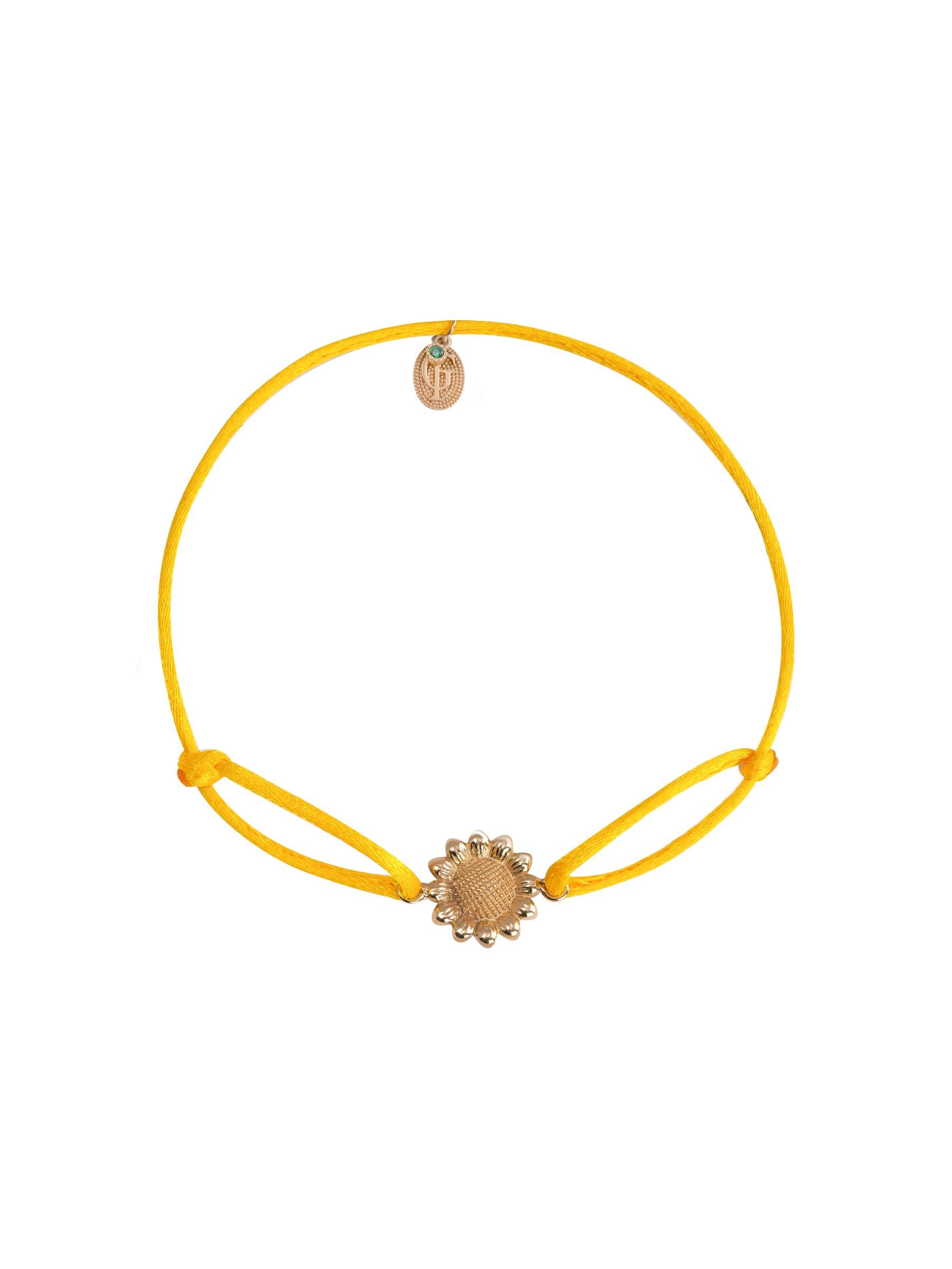 Golden Bloom Gold String Bracelet 14296