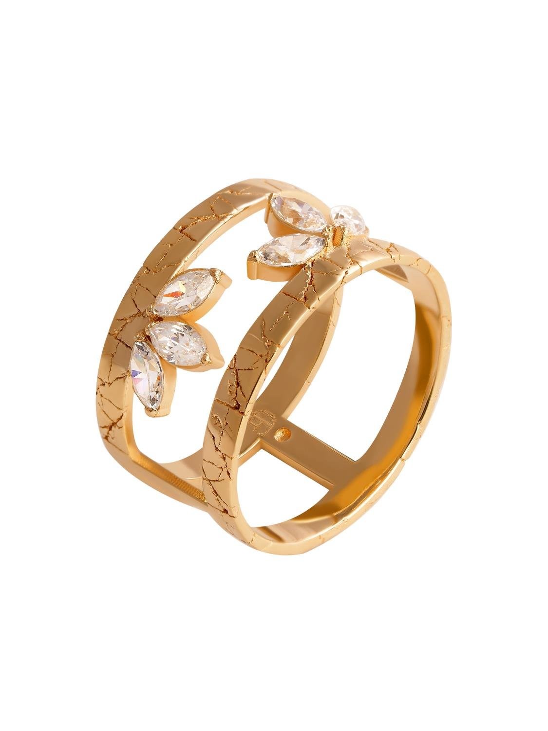 Terra Bud Gold Ring 18026