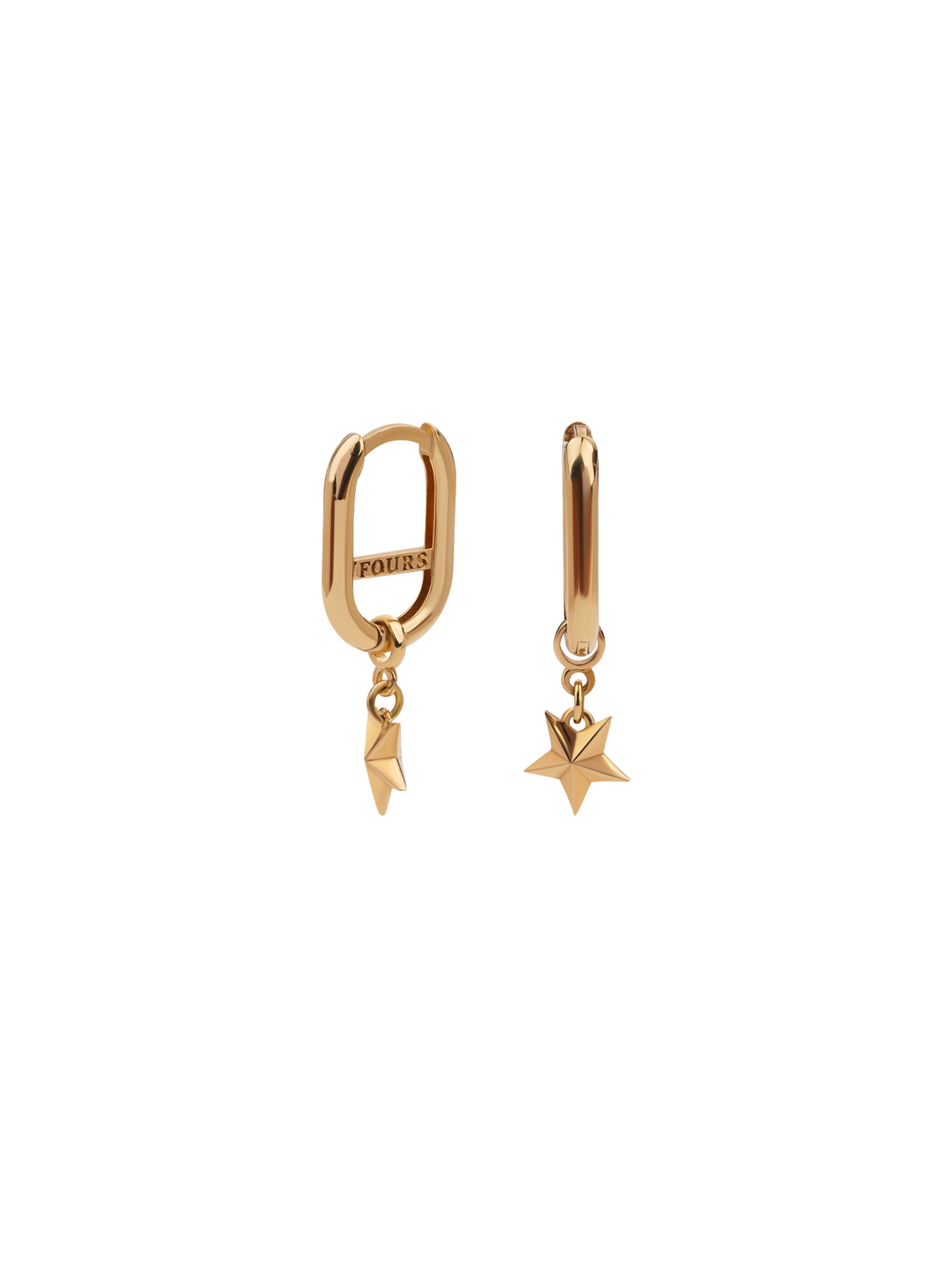 Starpiece Charmed Gold Earring 18171