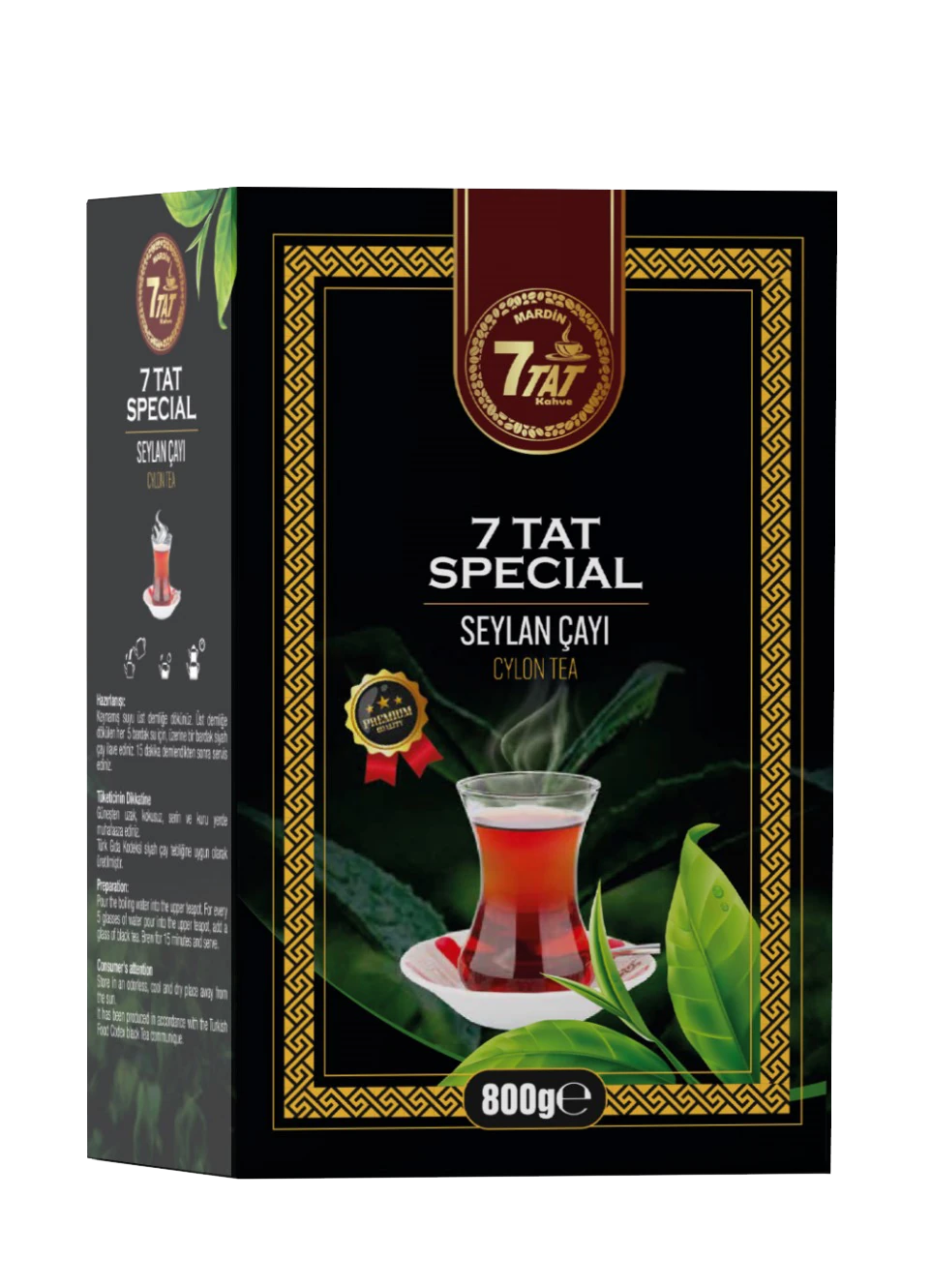 7Tat Mardin Seylan Çayı 800gr