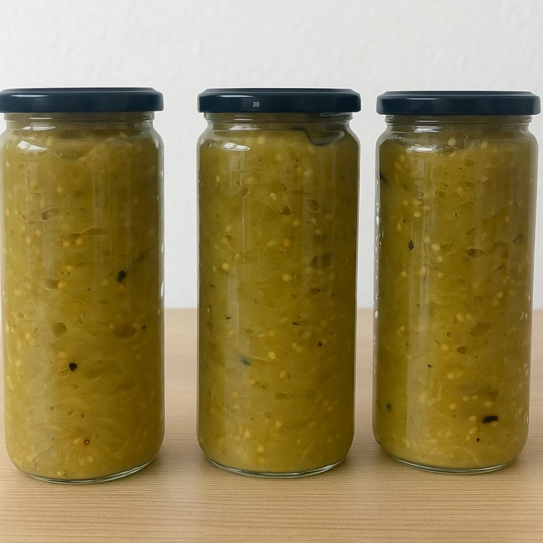 Közlenmiş Patlıcan Konservesi 500gr